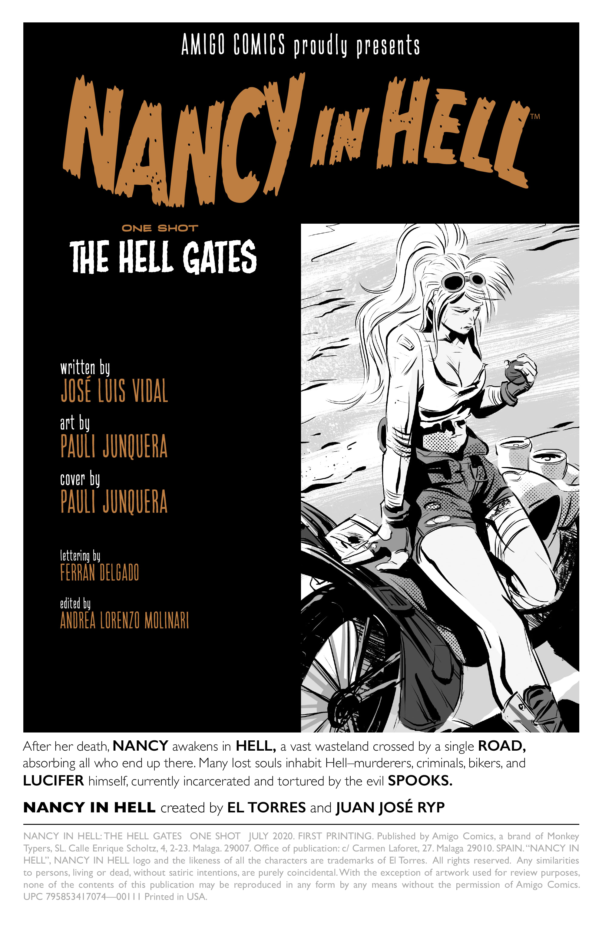 Read online Nancy in Hell (2020) comic -  Issue # Full - 2