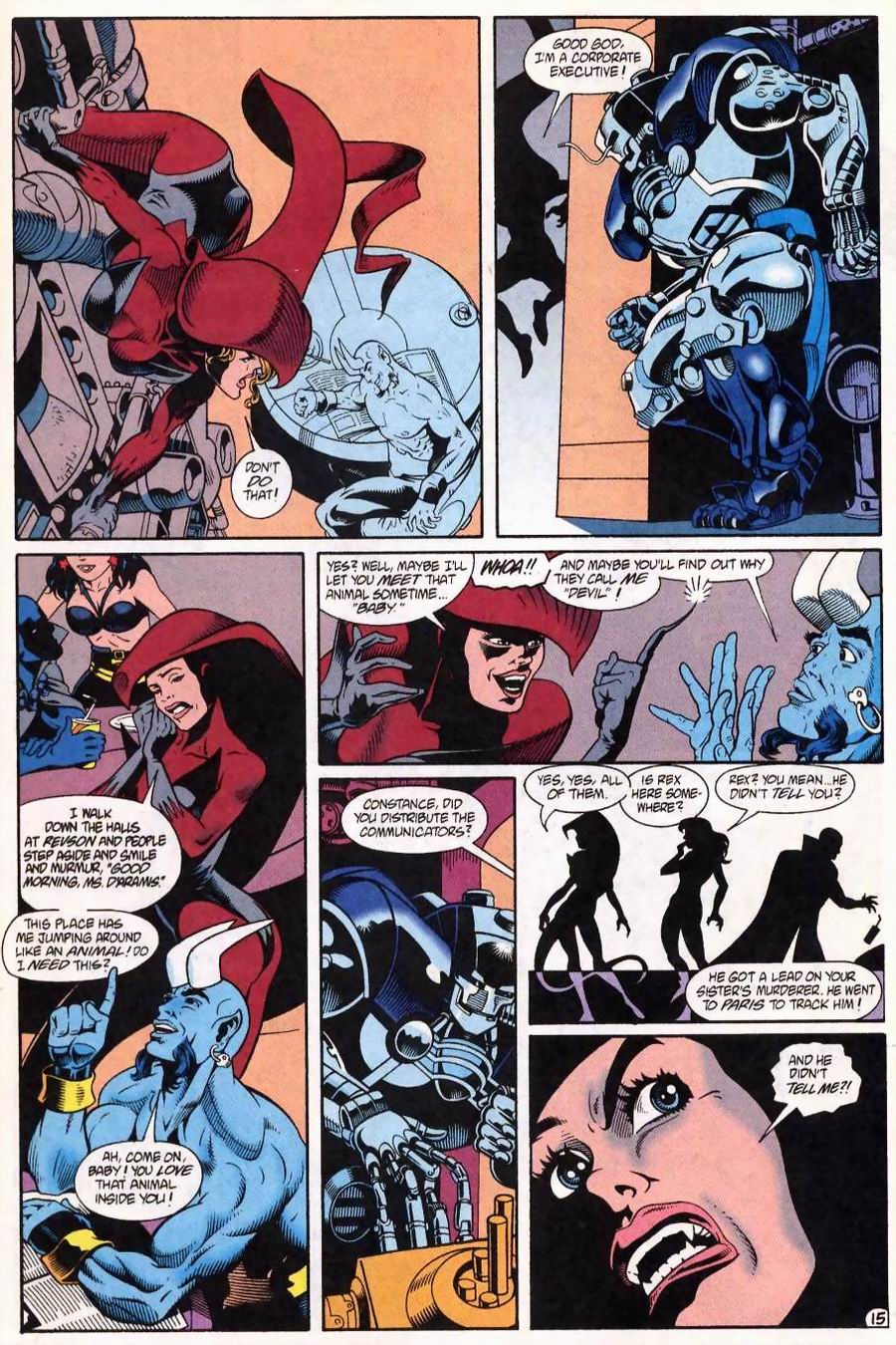 Read online Justice League America comic -  Issue #100 - 17