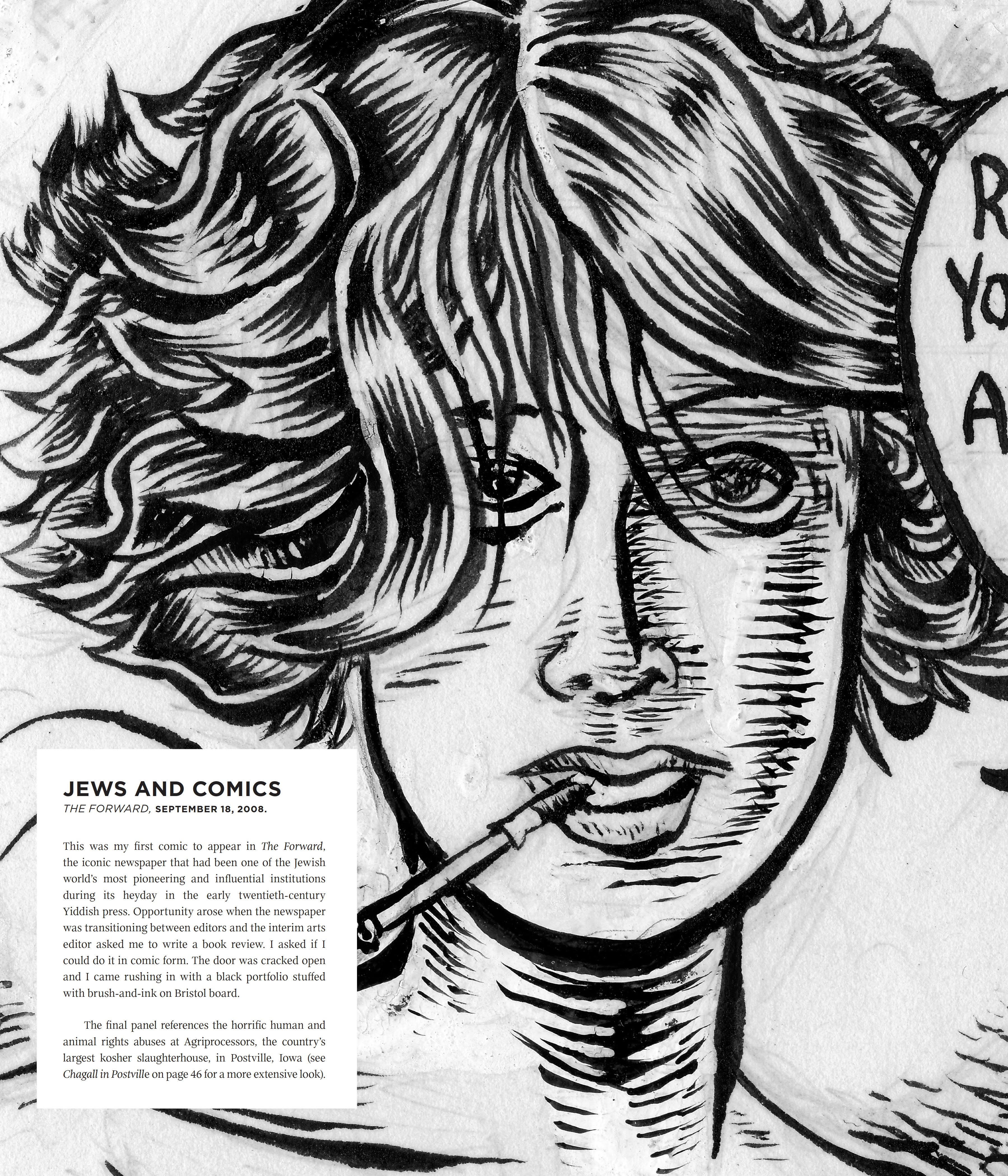 Read online Diaspora Boy: Comics on Crisis in America and Israel comic -  Issue # TPB - 40