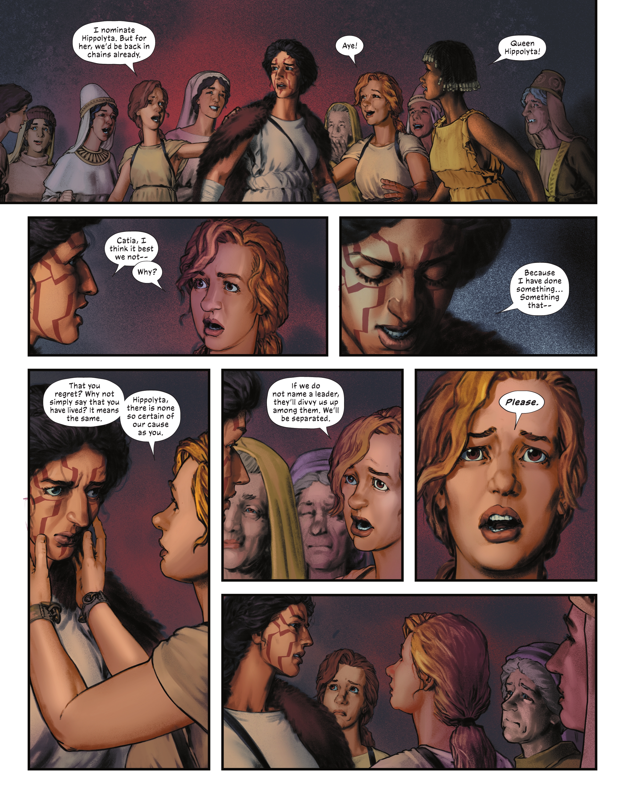 Read online Wonder Woman Historia: The Amazons comic -  Issue #2 - 36