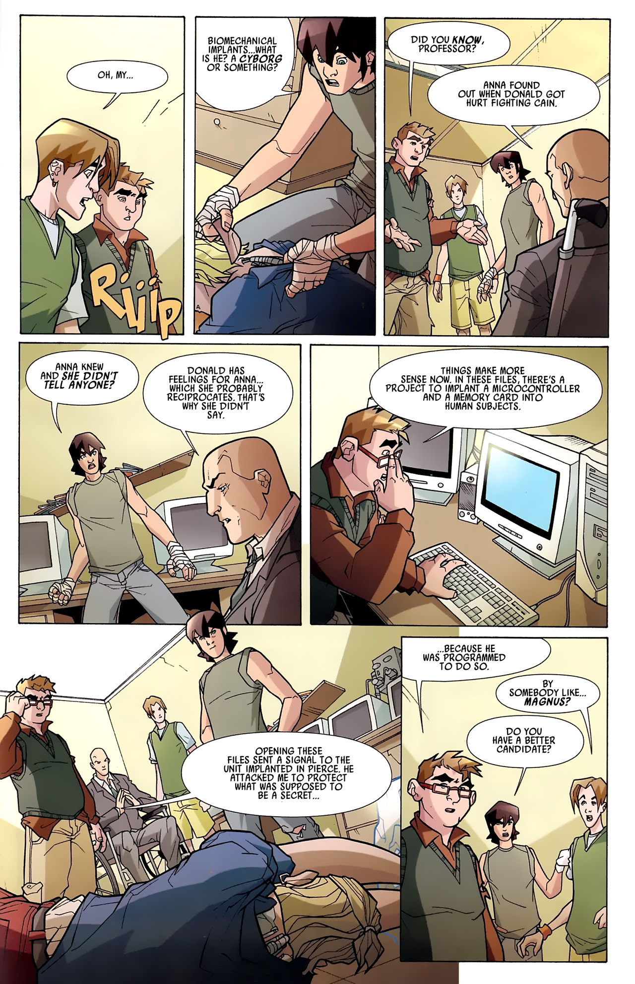 Read online X-Campus comic -  Issue #3 - 35