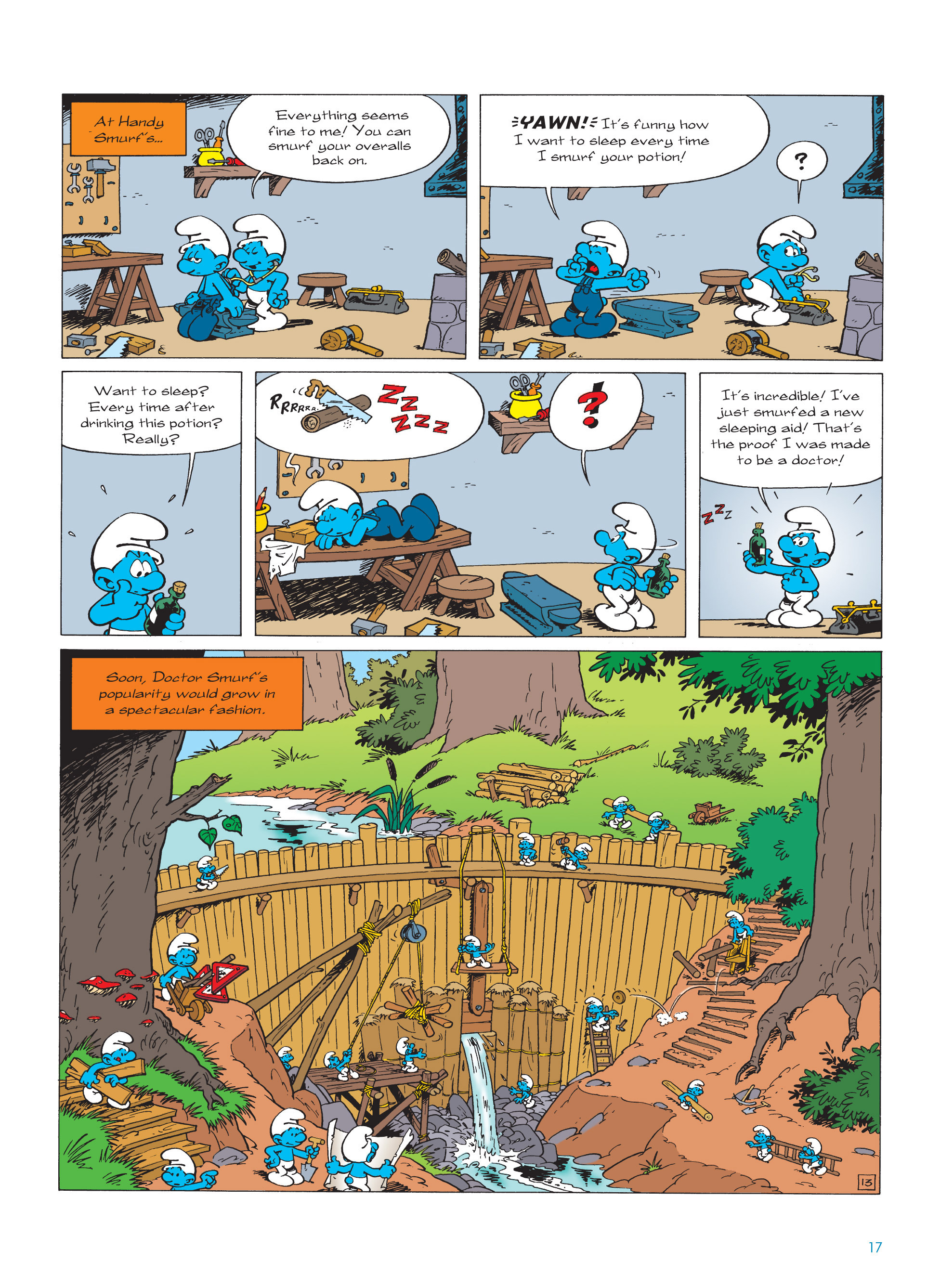 Read online The Smurfs comic -  Issue #20 - 17