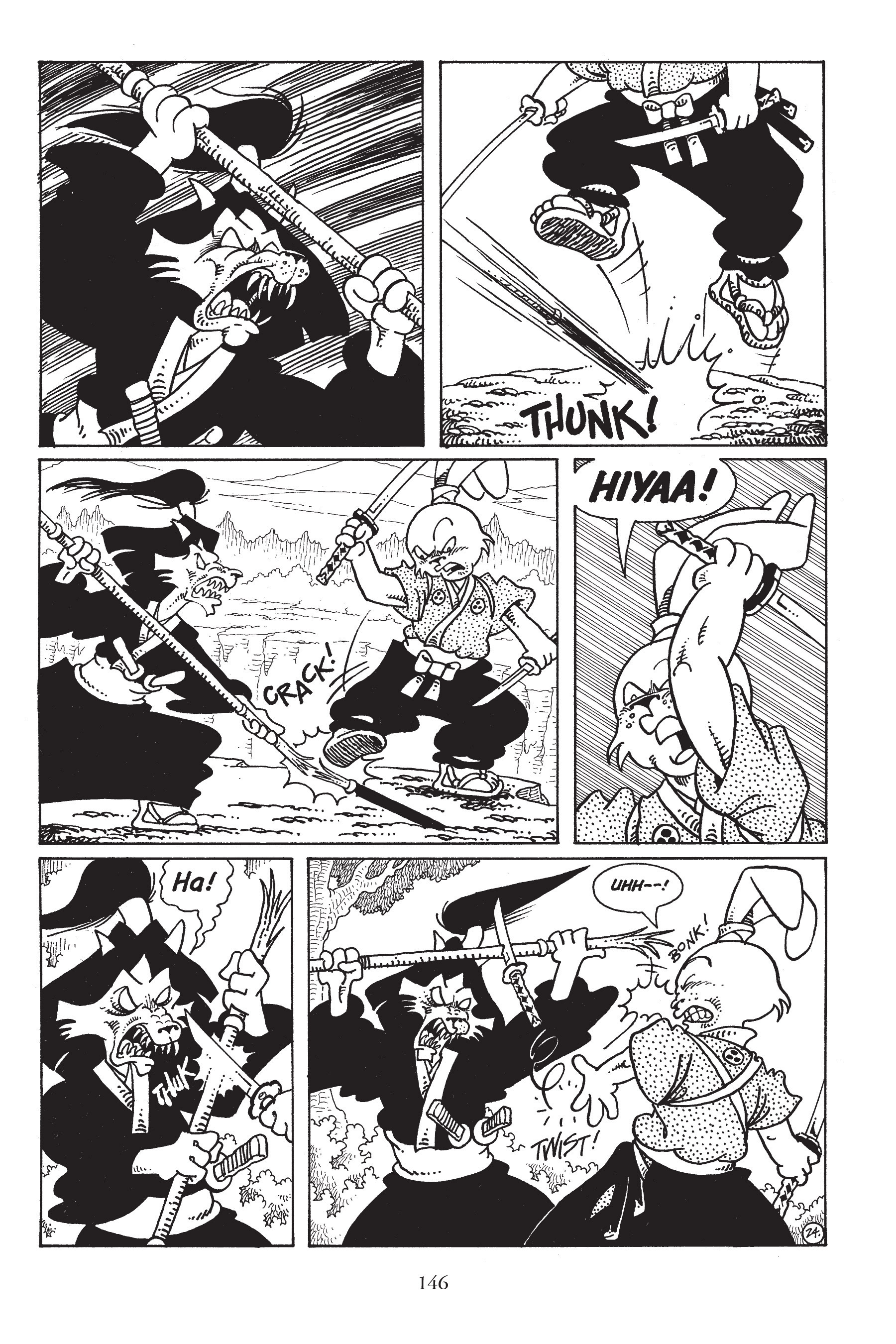 Read online Usagi Yojimbo (1987) comic -  Issue # _TPB 6 - 145