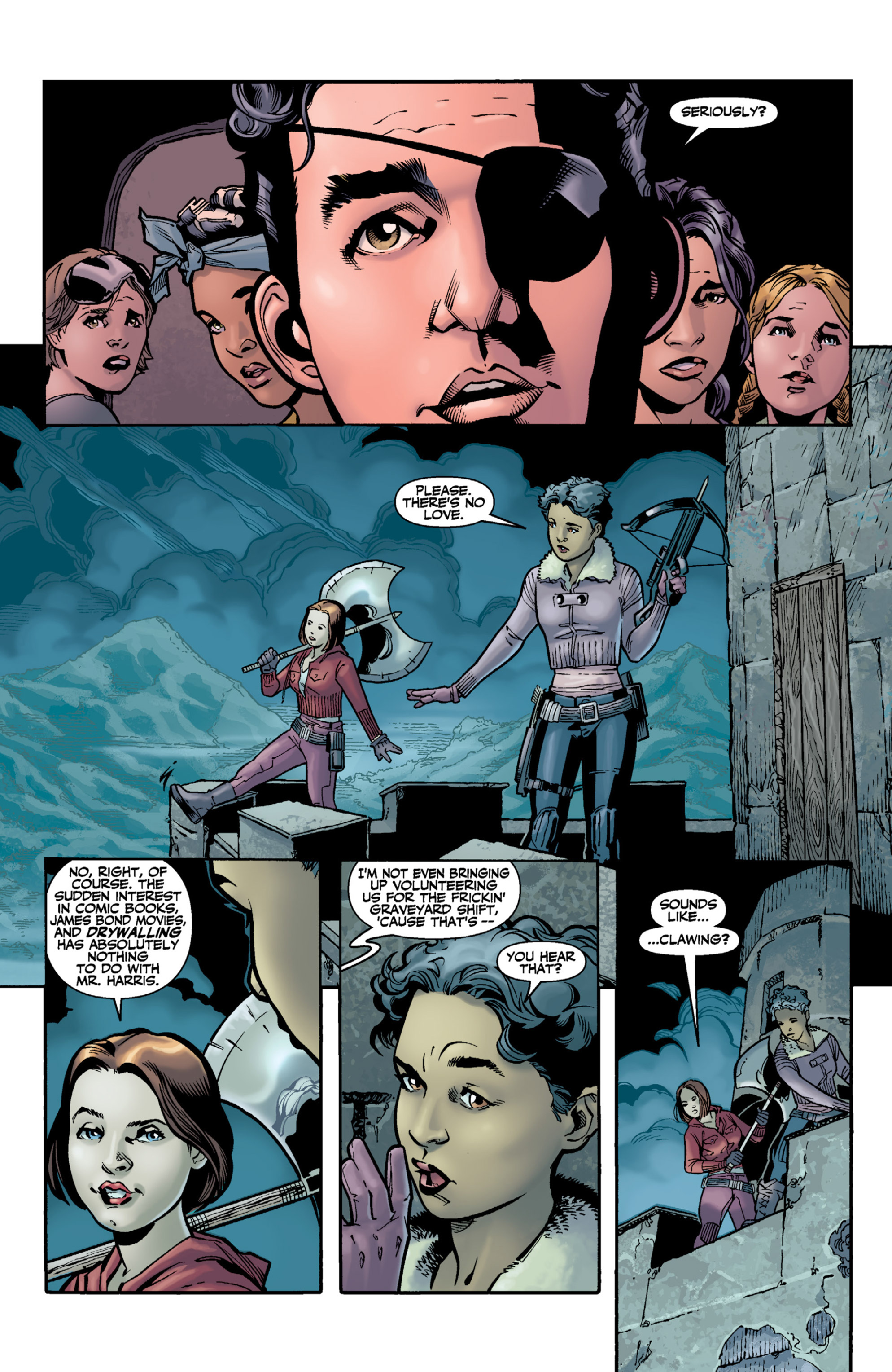Read online Buffy the Vampire Slayer Season Eight comic -  Issue # _TPB 1 - The Long Way Home - 45