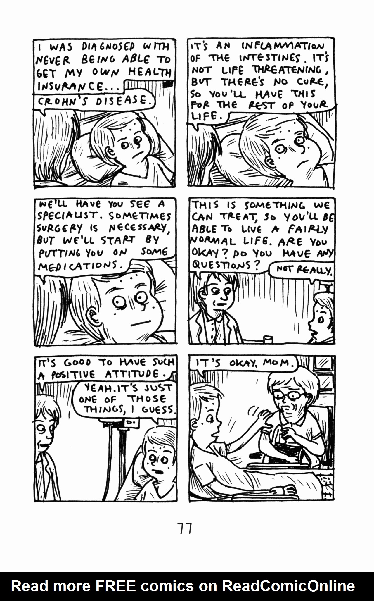 Read online Funny Misshapen Body: A Memoir comic -  Issue # TPB (Part 1) - 83