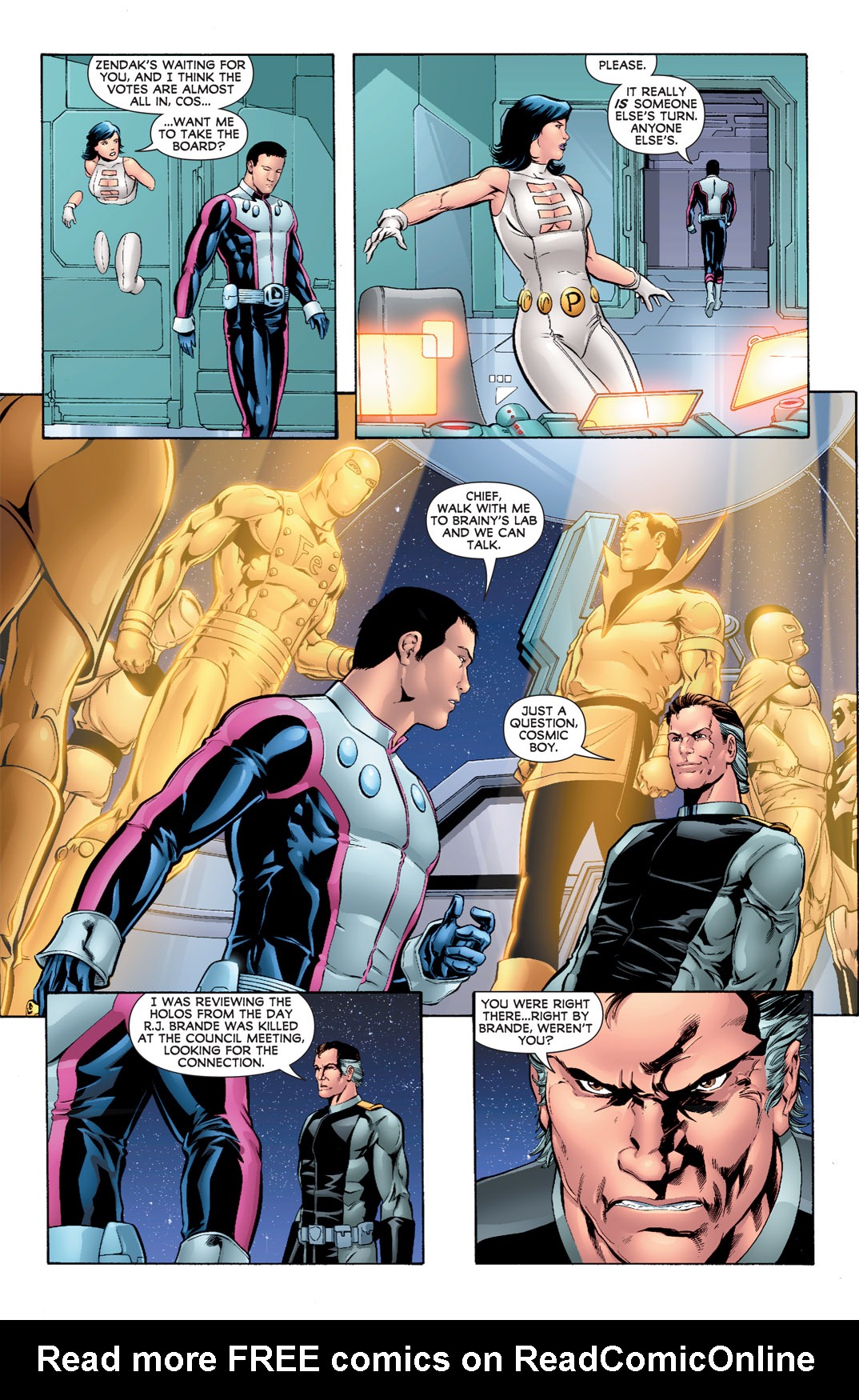 Legion of Super-Heroes (2010) Issue #8 #9 - English 16