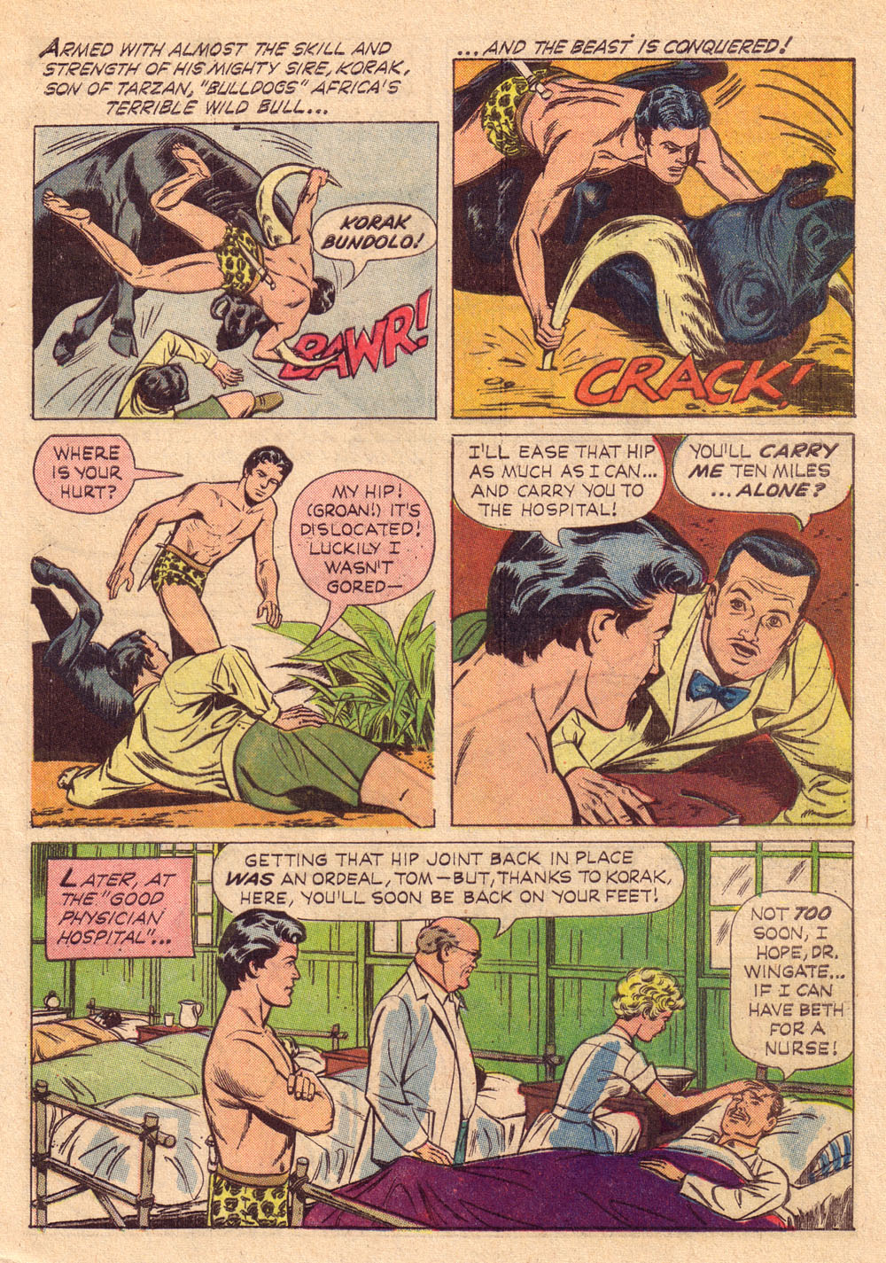 Read online Korak, Son of Tarzan (1964) comic -  Issue #4 - 5