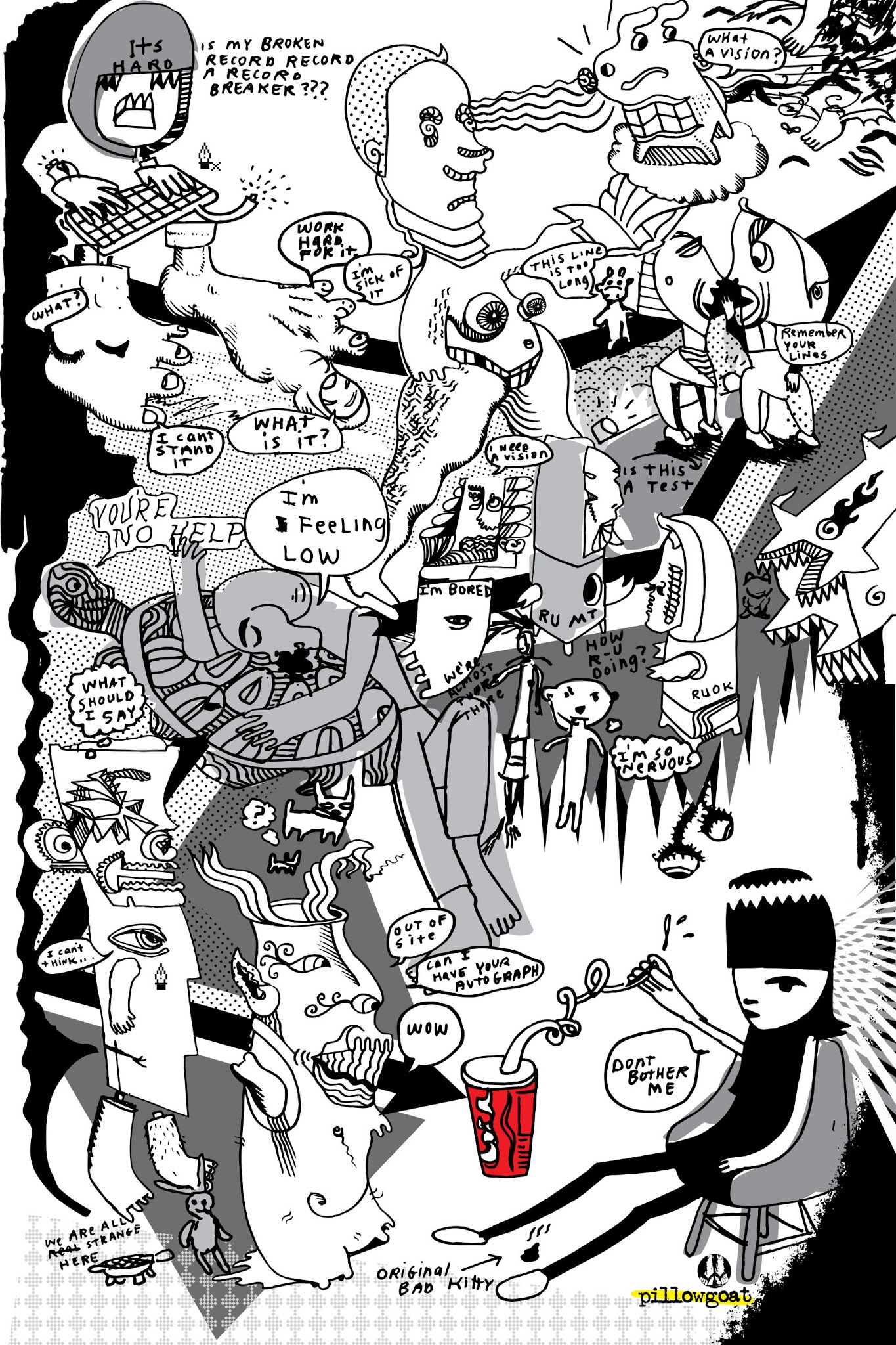 Read online The Complete Emily The Strange: All Things Strange comic -  Issue # TPB - 49