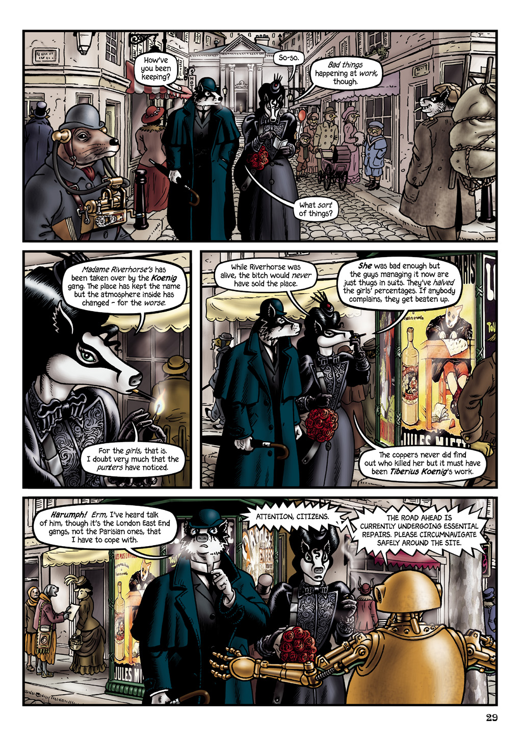 Read online Grandville comic -  Issue # Vol. 3 Bete Noire - 32