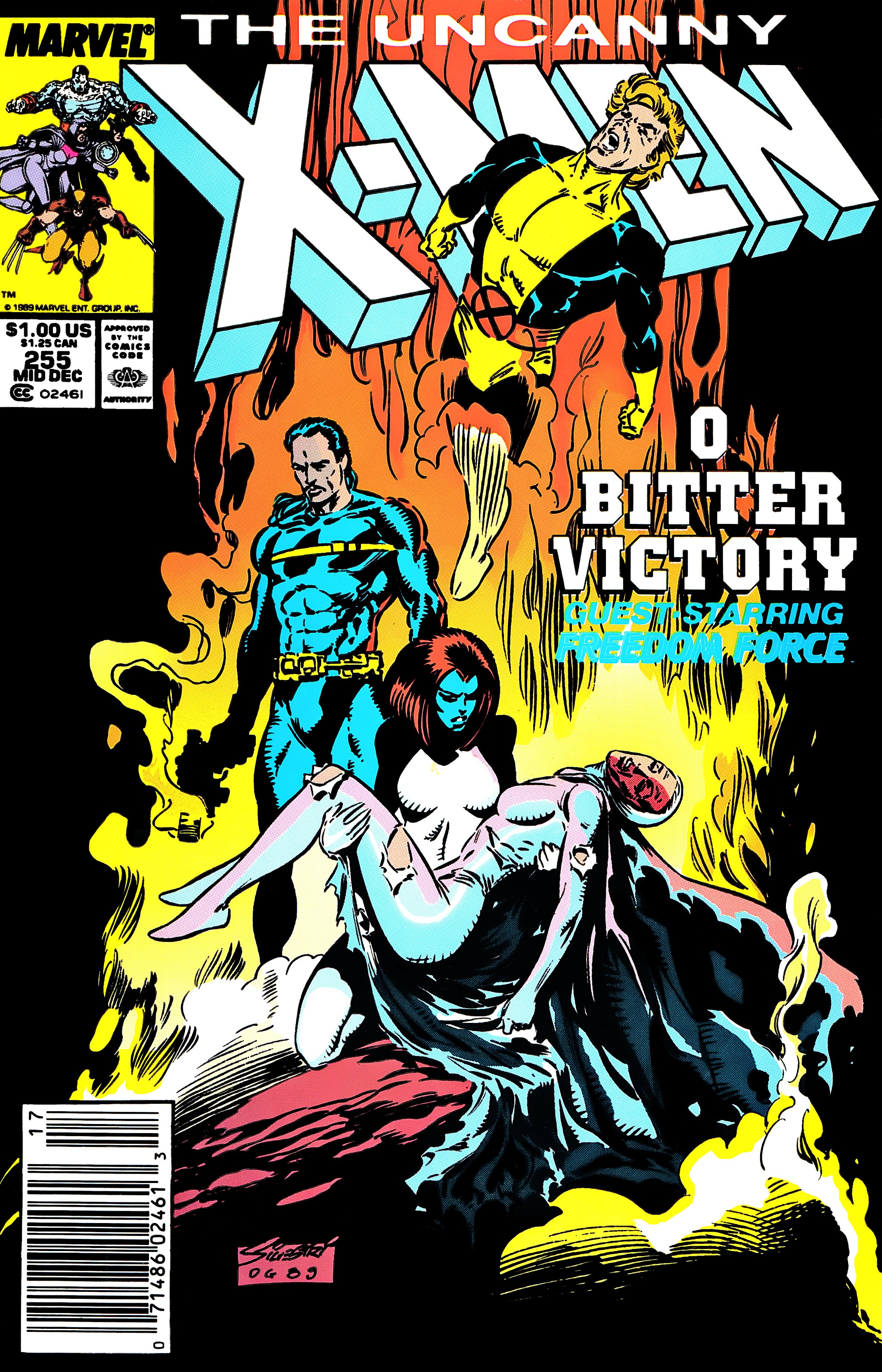 Read online Uncanny X-Men (1963) comic -  Issue #255 - 1