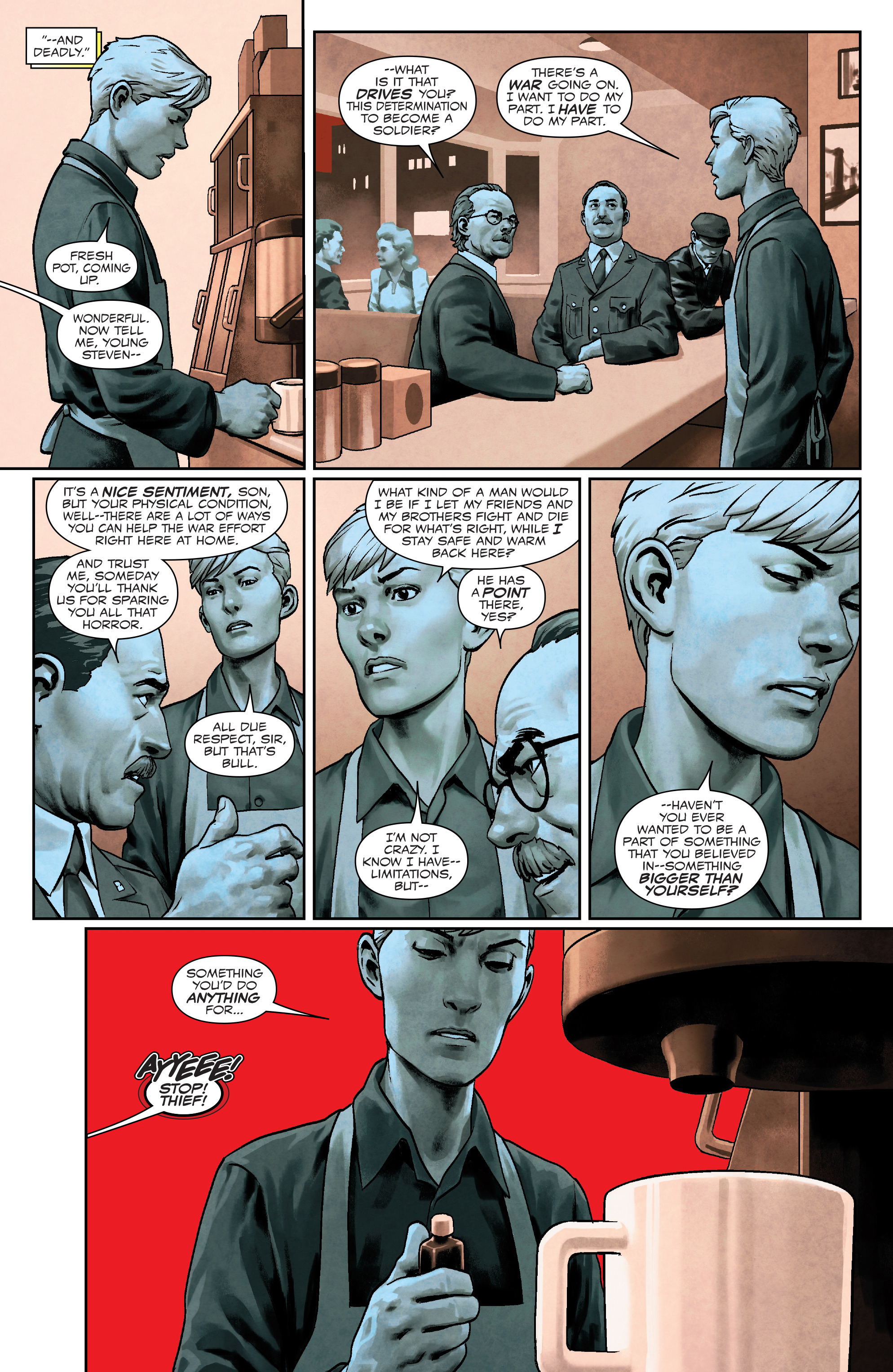 Read online Captain America: Steve Rogers comic -  Issue #10 - 15