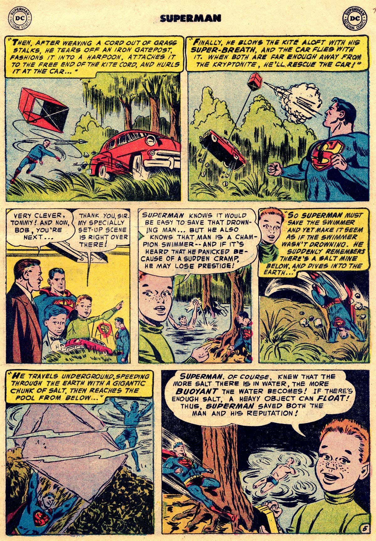 Read online Superman (1939) comic -  Issue #100 - 7