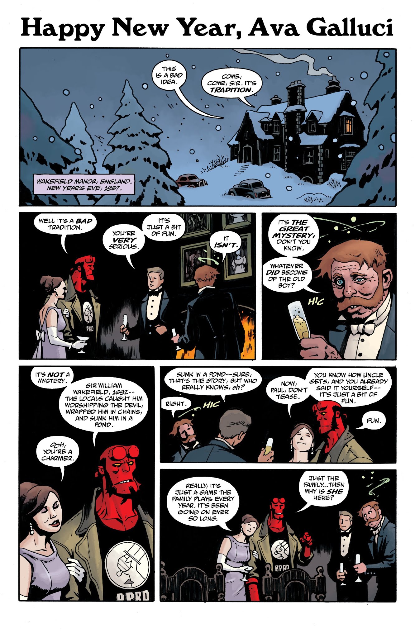 Read online Hellboy Winter Special 2018 comic -  Issue # Full - 3