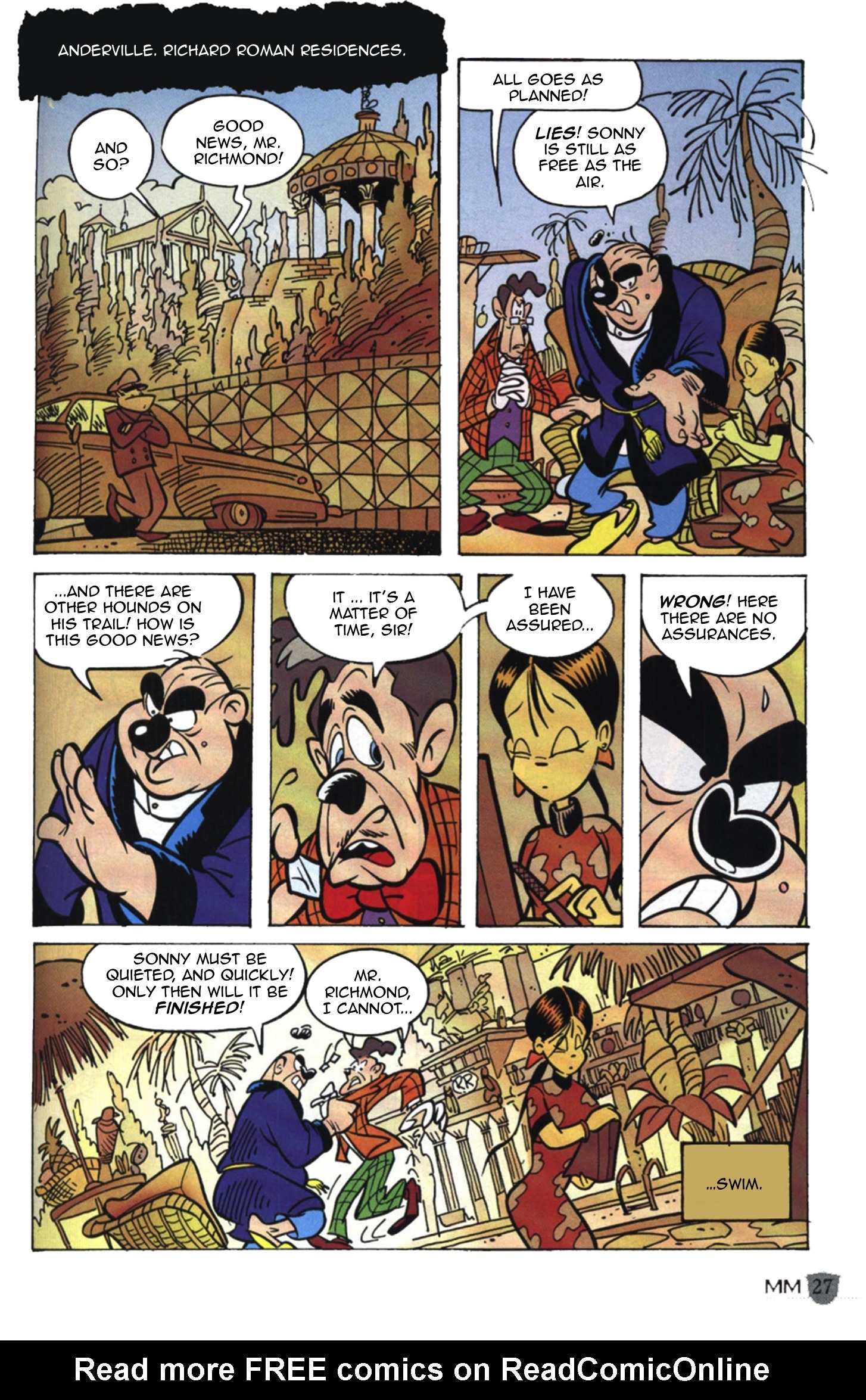 Read online Mickey Mouse Mystery Magazine comic -  Issue #2 - 27