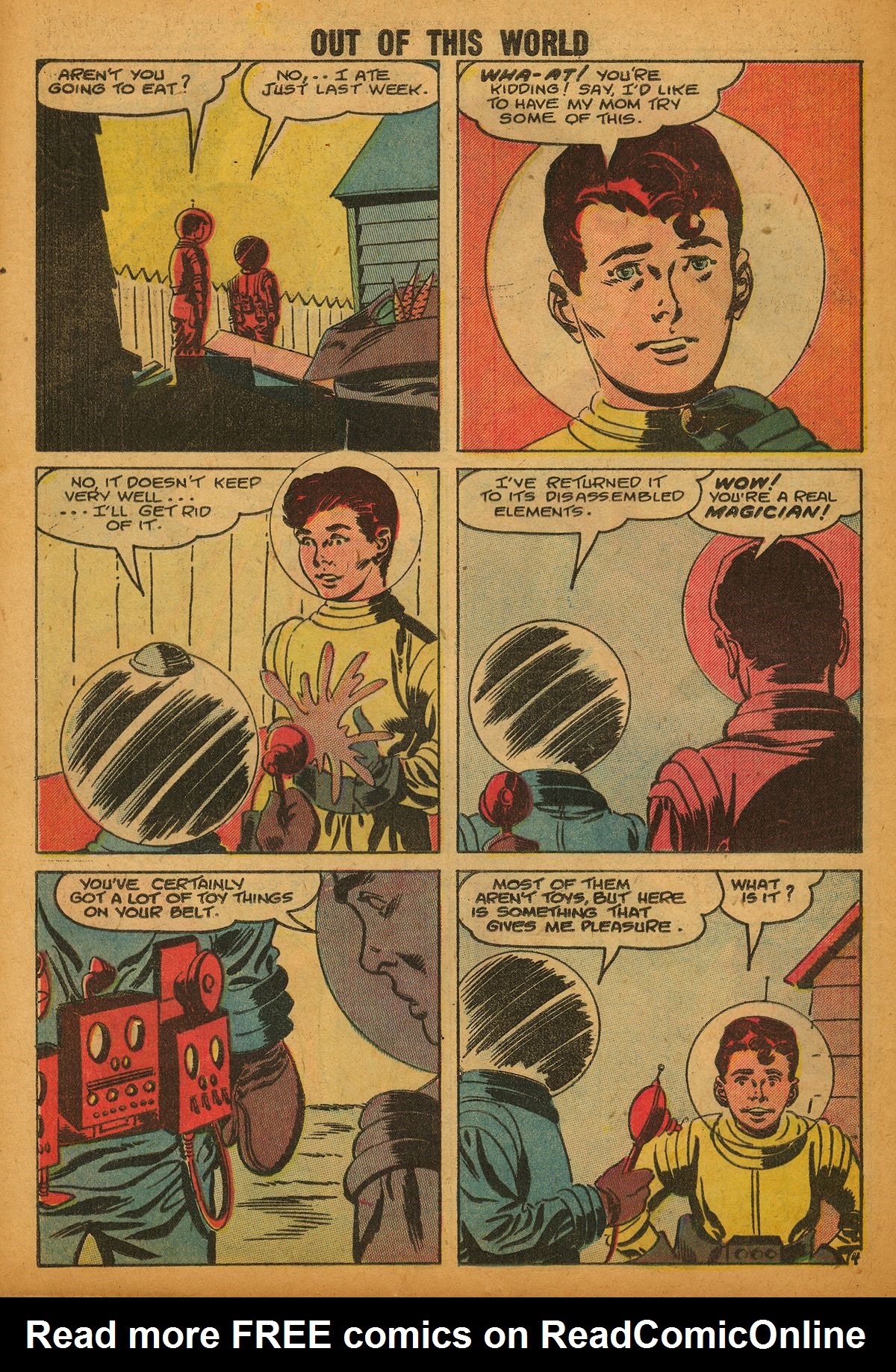 Read online Out of this World comic -  Issue #10 - 28