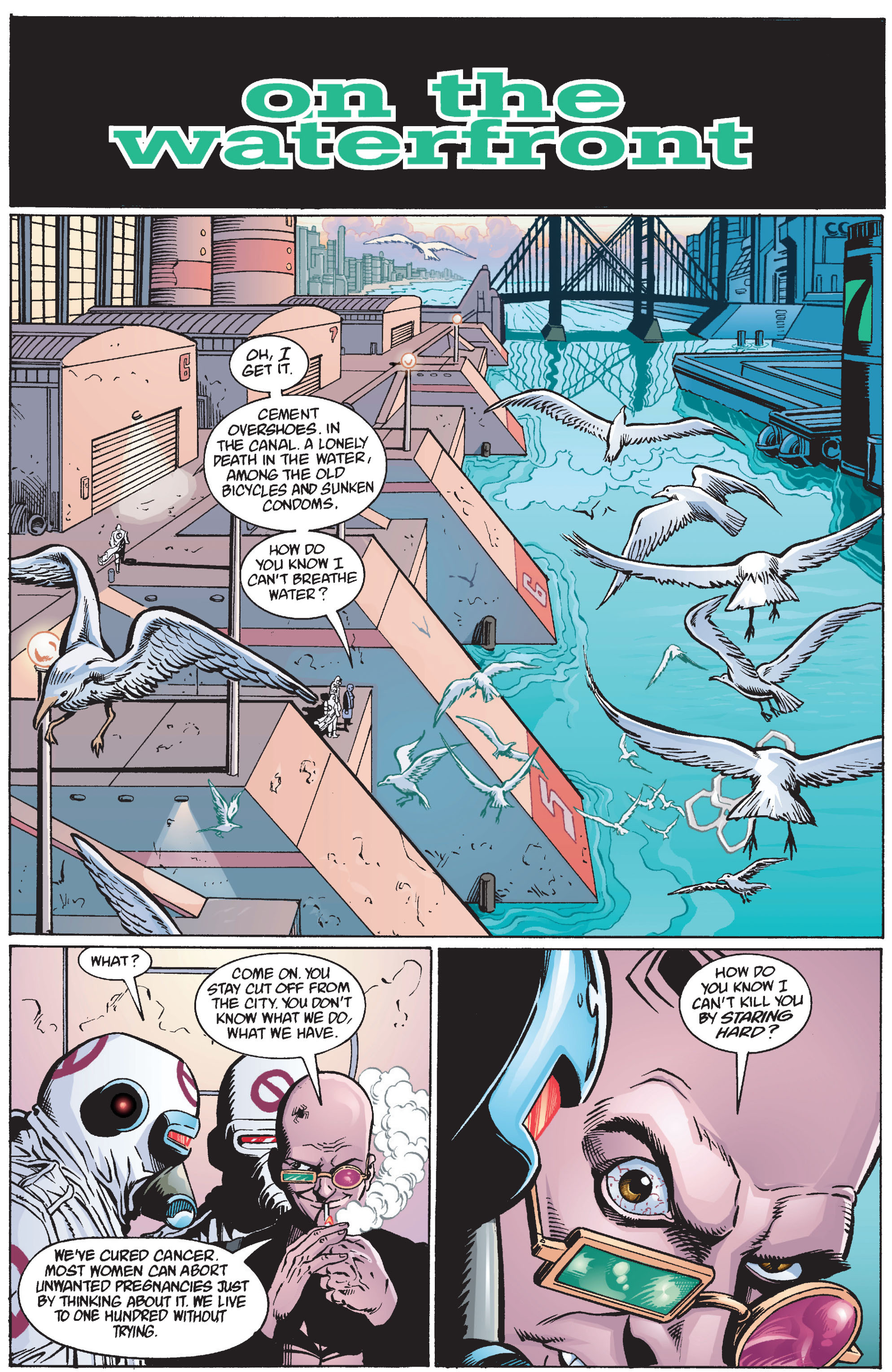 Read online Transmetropolitan comic -  Issue #12 - 13