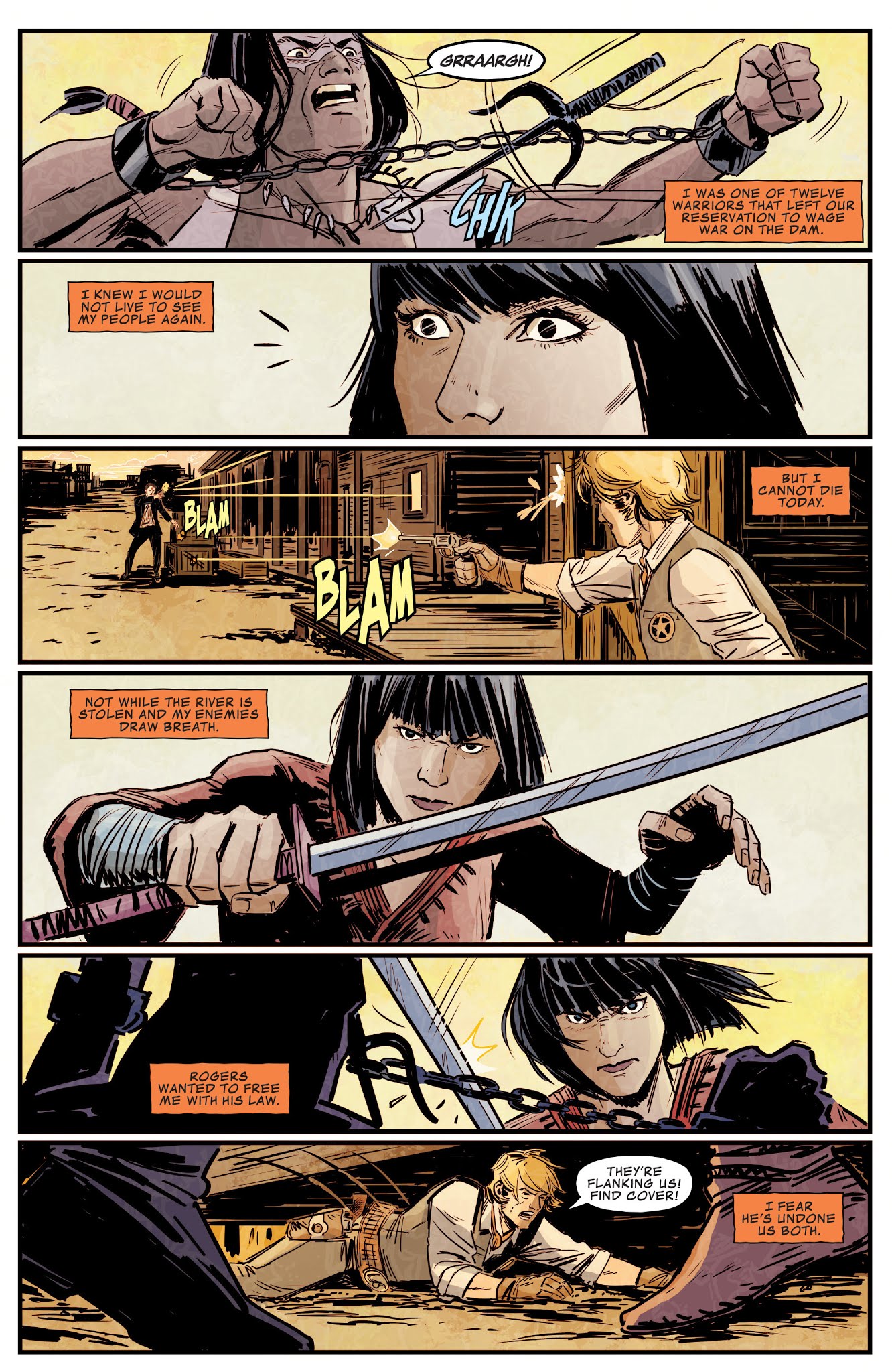 Read online Marvel 1872: Warzones! comic -  Issue # TPB - 33