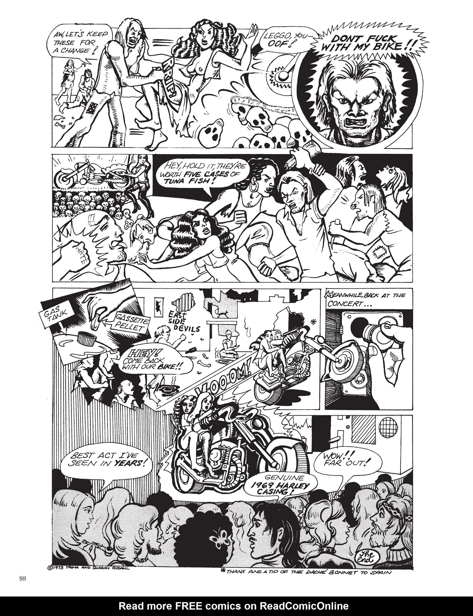 Read online The Complete Wimmen's Comix comic -  Issue # TPB 1 - 113