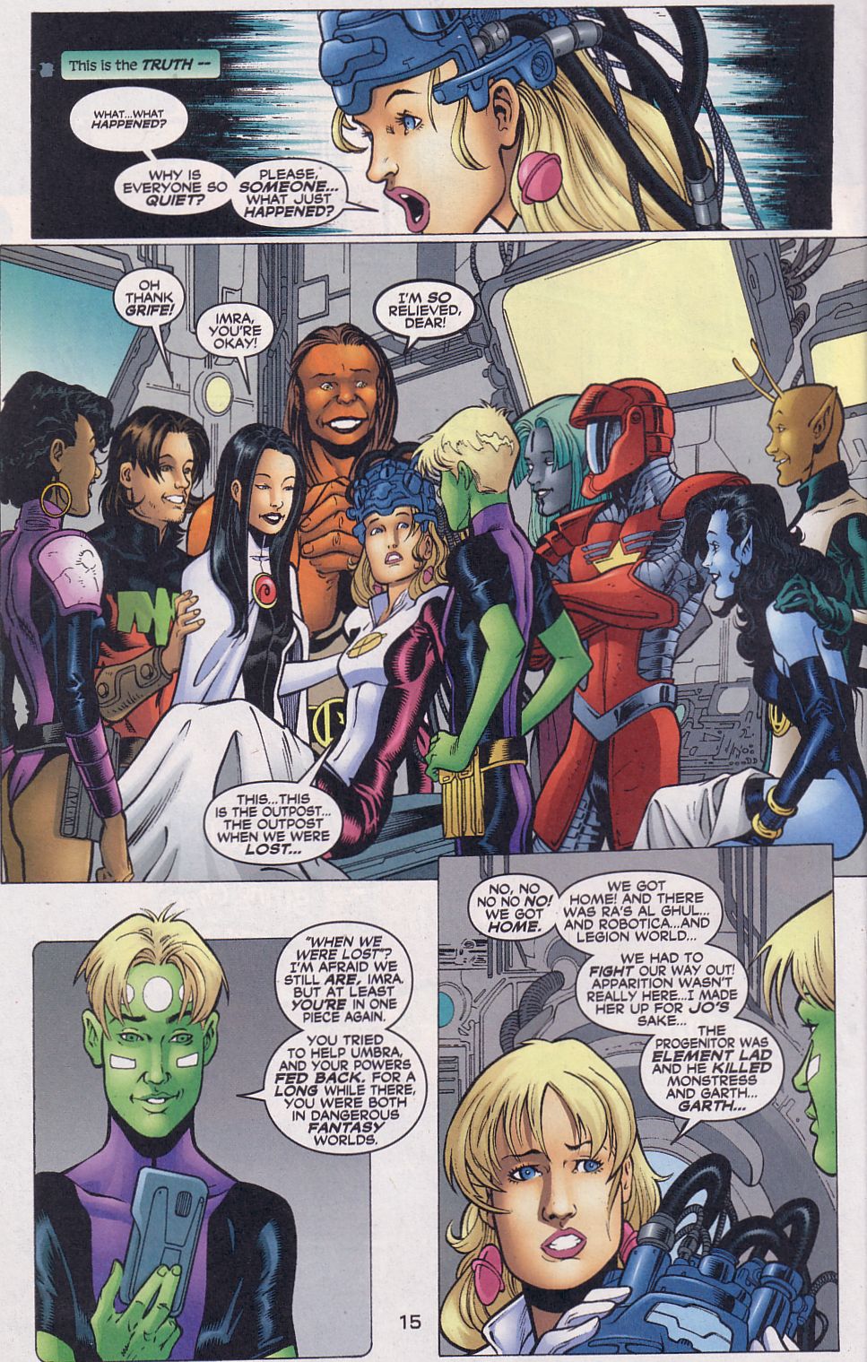 Read online The Legion comic -  Issue #20 - 16