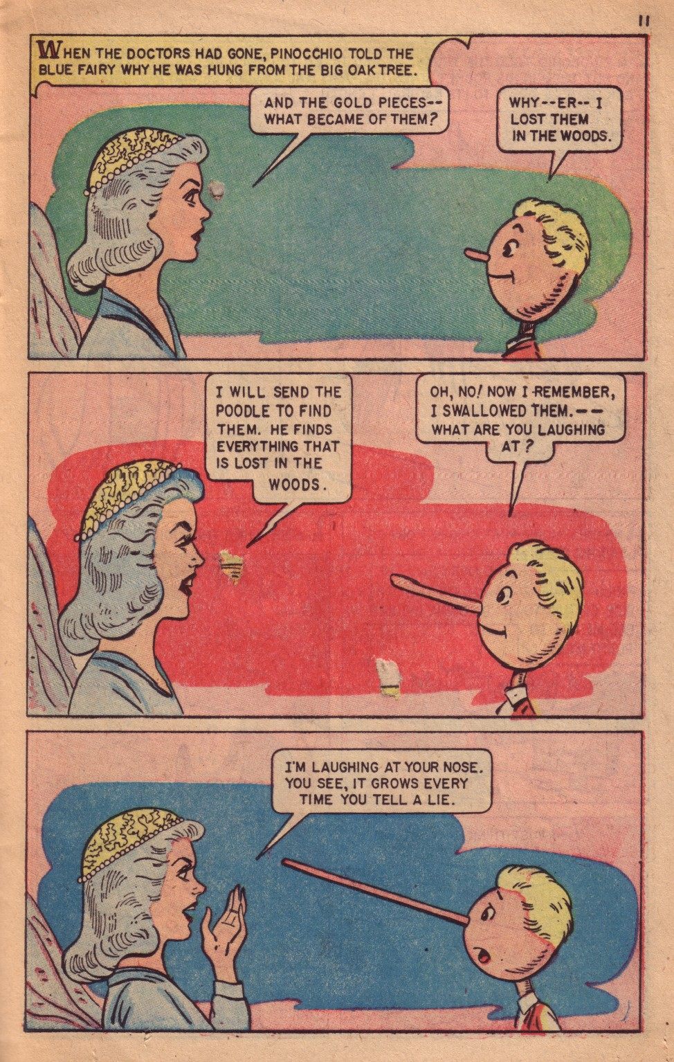 Read online Classics Illustrated Junior comic -  Issue #513 - 13