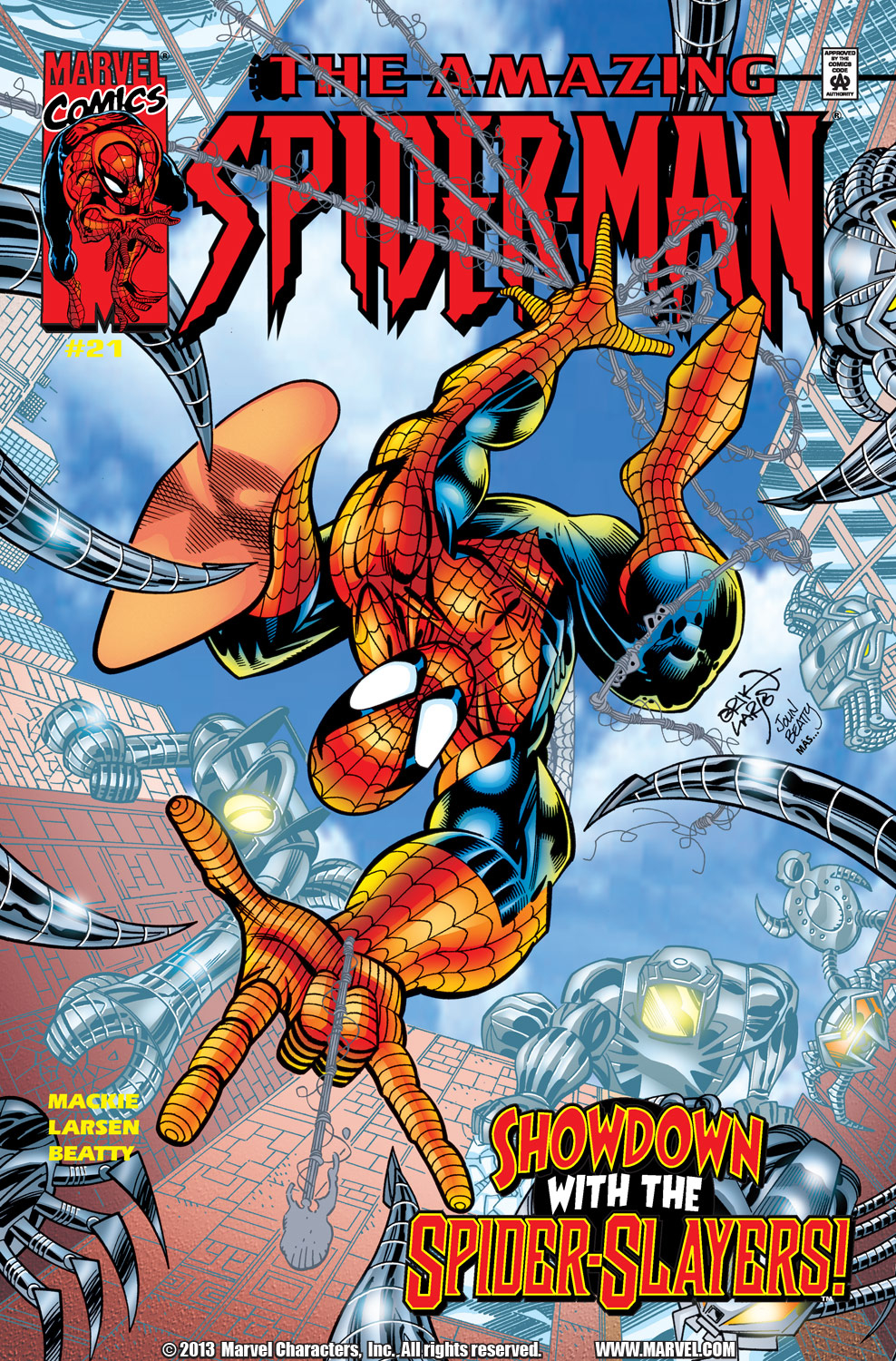 Read online The Amazing Spider-Man (1999) comic -  Issue #21 - 1