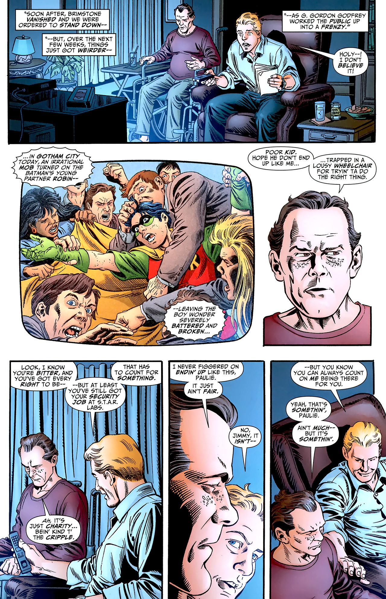 Read online DC Universe: Legacies comic -  Issue #6 - 16
