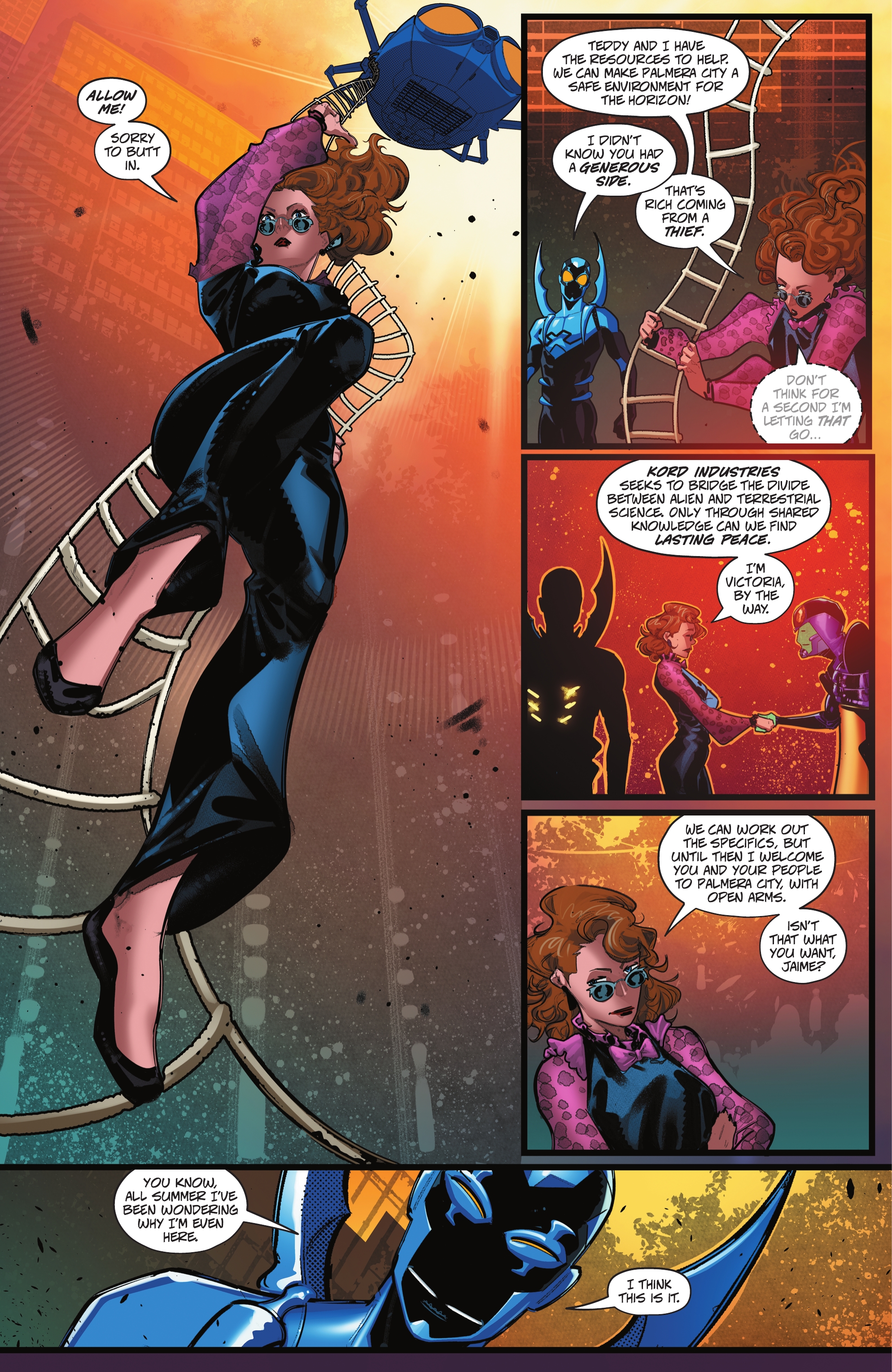 Read online Blue Beetle: Graduation Day comic -  Issue #6 - 18