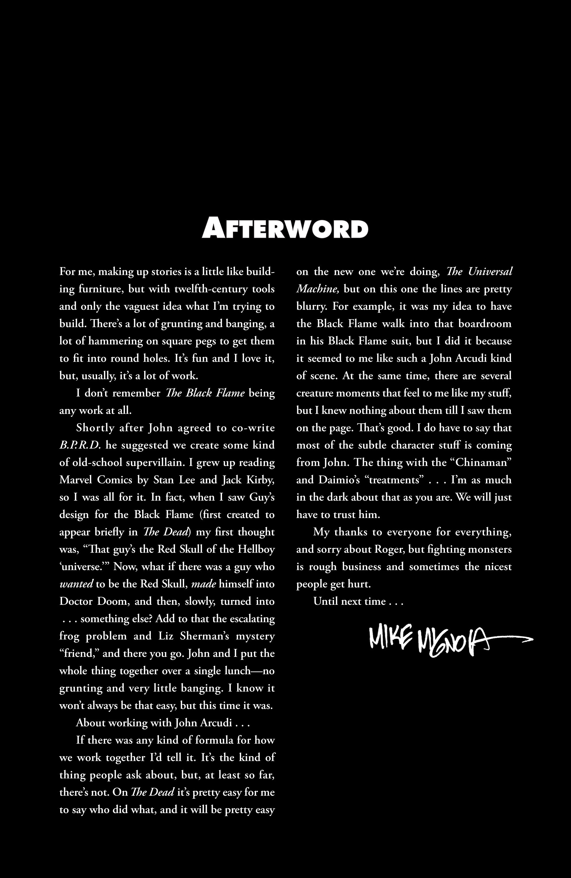 Read online B.P.R.D. (2003) comic -  Issue # TPB 5 - 158