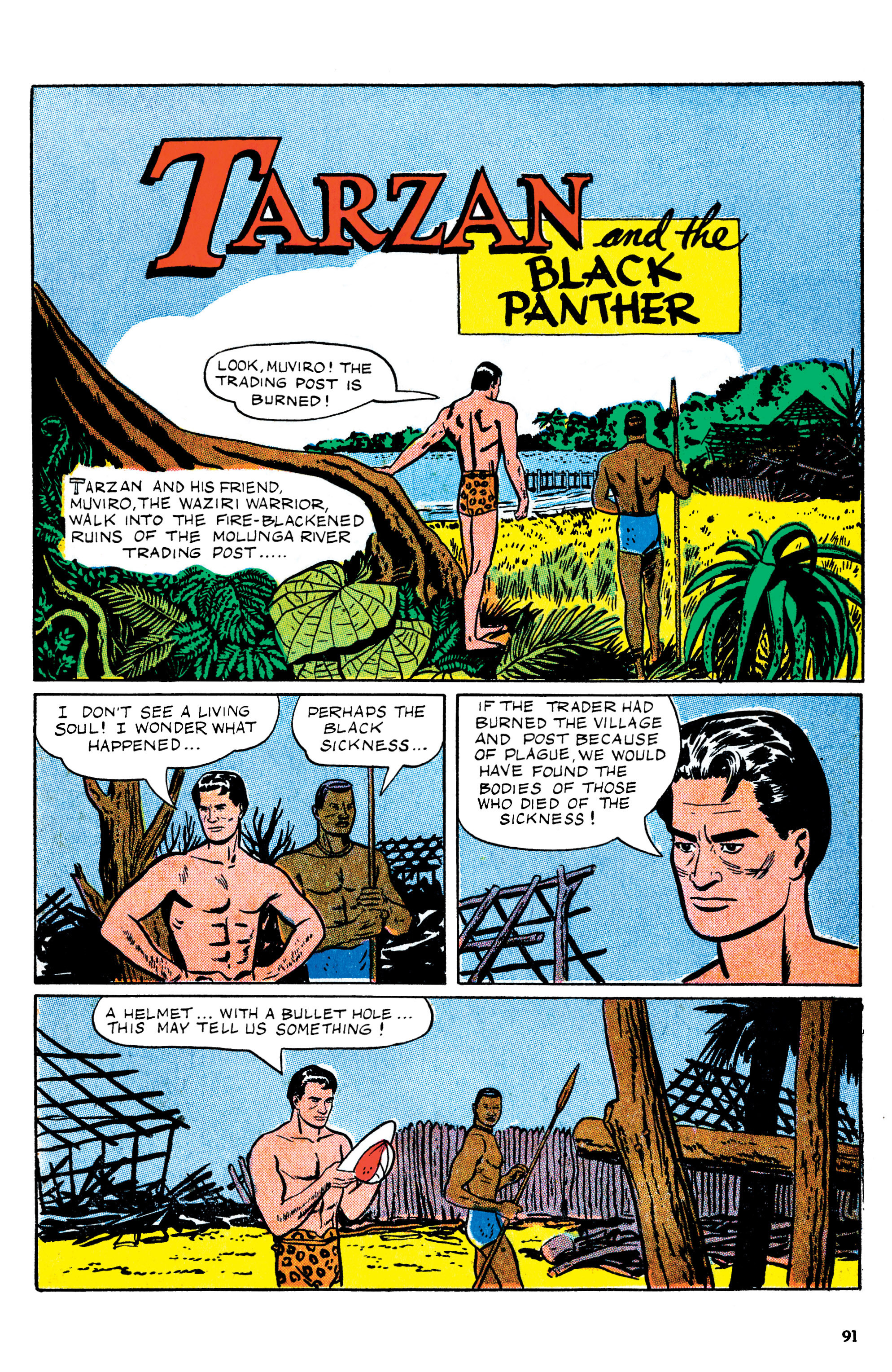 Read online Edgar Rice Burroughs Tarzan: The Jesse Marsh Years Omnibus comic -  Issue # TPB (Part 1) - 92