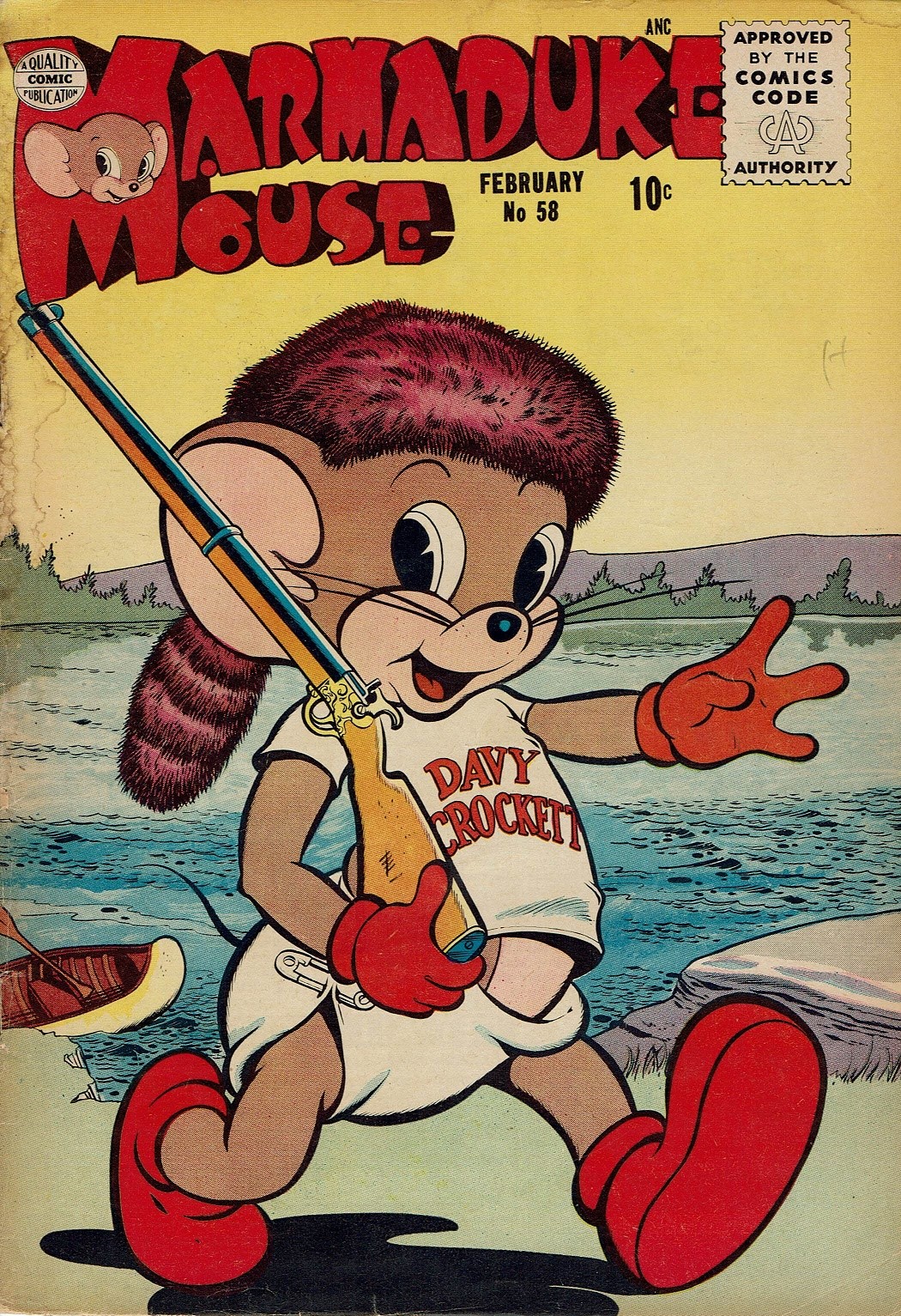 Read online Marmaduke Mouse comic -  Issue #58 - 1