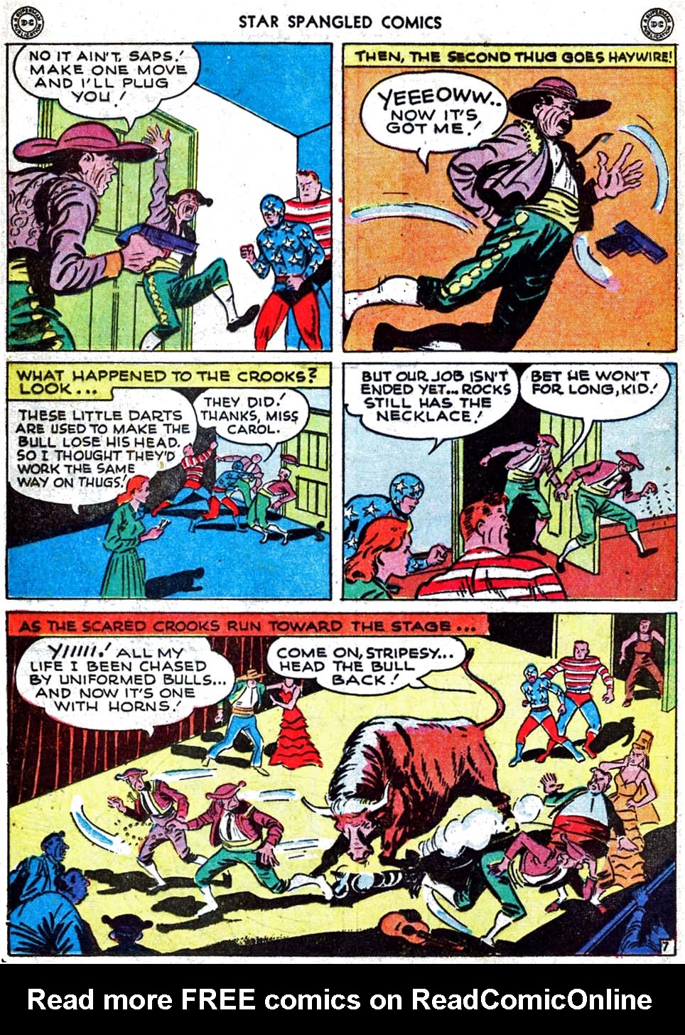 Read online Star Spangled Comics comic -  Issue #62 - 34