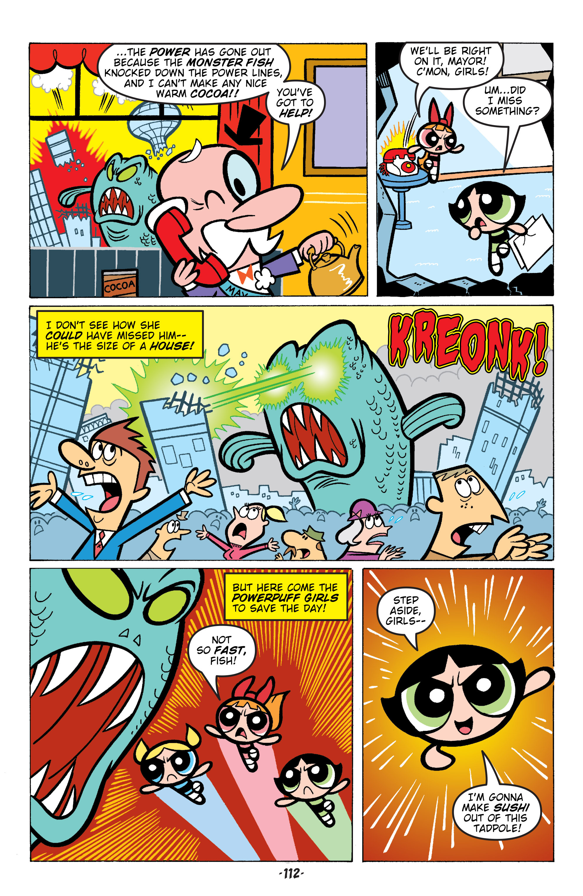 Read online Powerpuff Girls Classics comic -  Issue # TPb 4 - 113