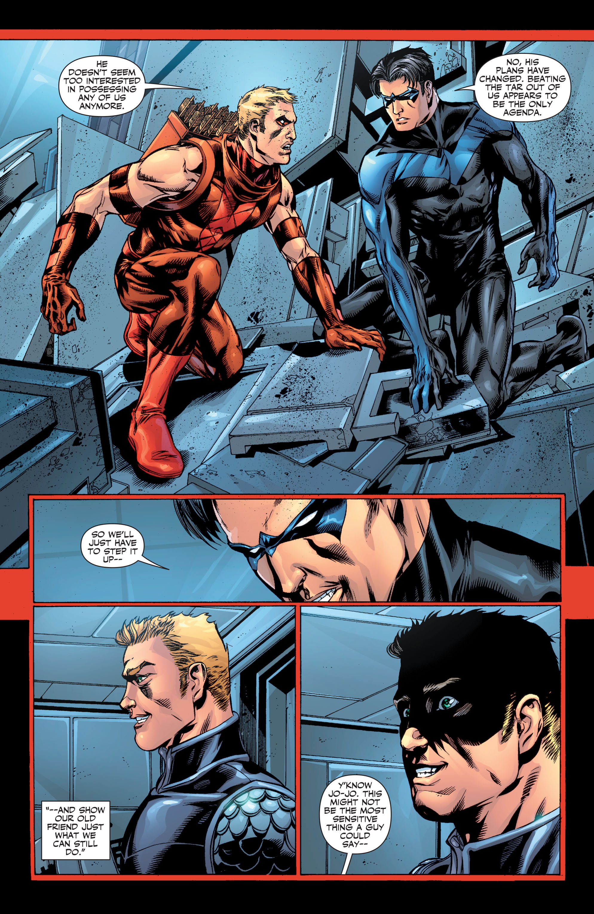 Read online Titans (2008) comic -  Issue #8 - 16