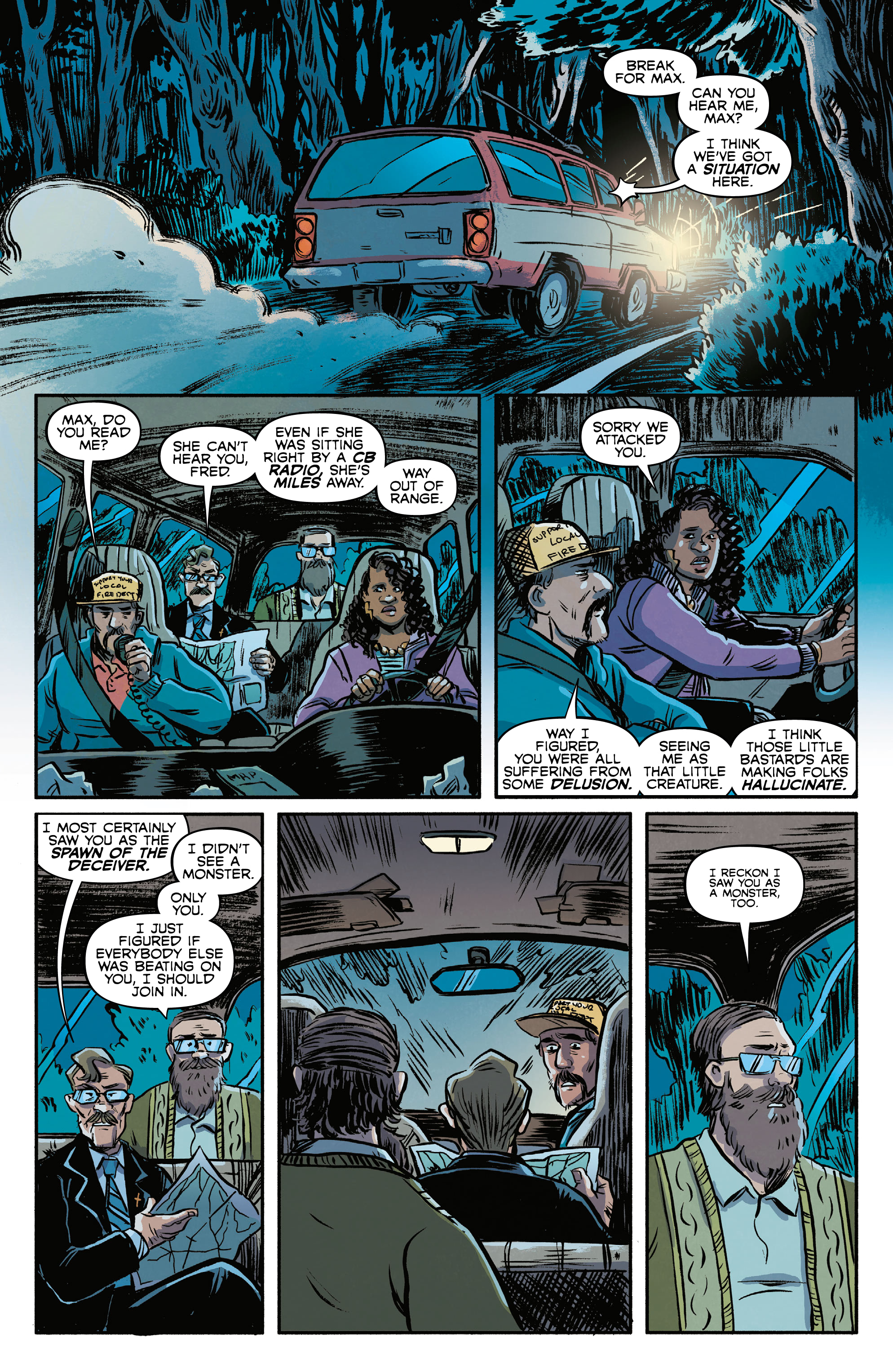 Read online Door to Door, Night by Night comic -  Issue #2 - 21