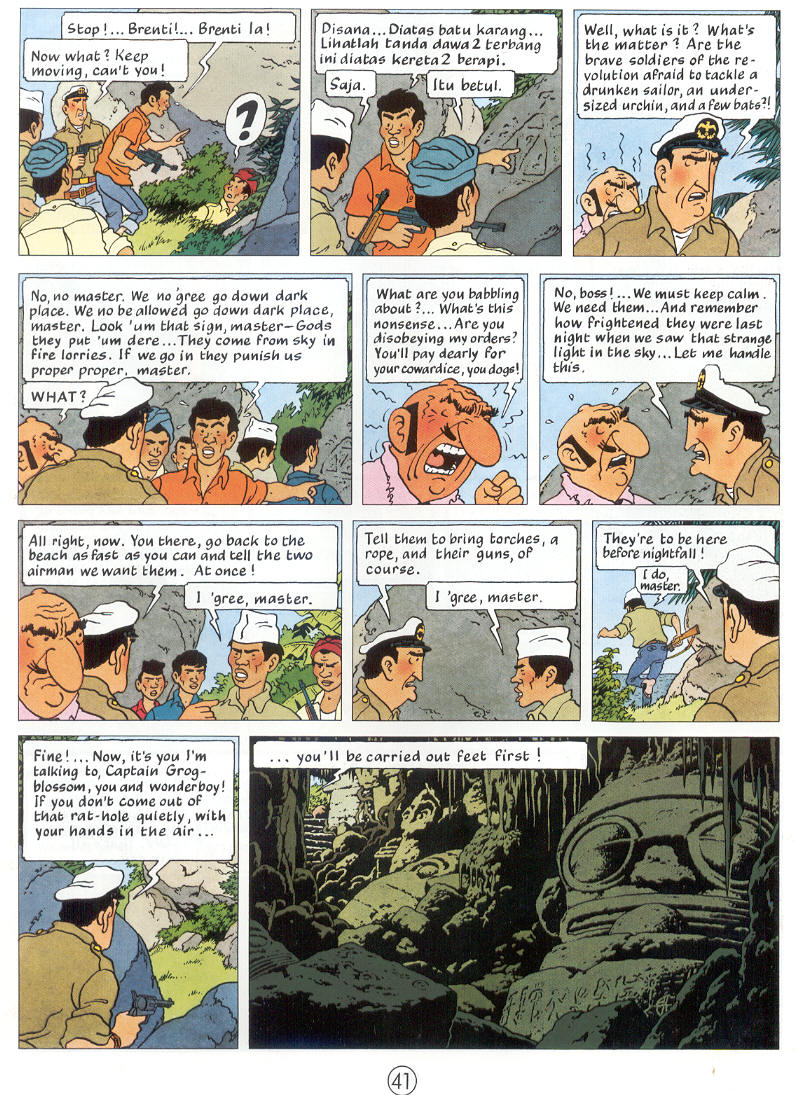 Read online The Adventures of Tintin comic -  Issue #22 - 42