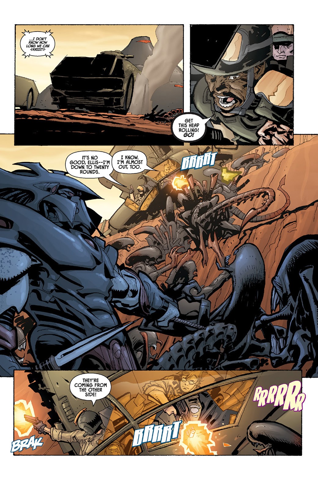 Aliens vs. Predator: Three World War issue 4 - Page 20
