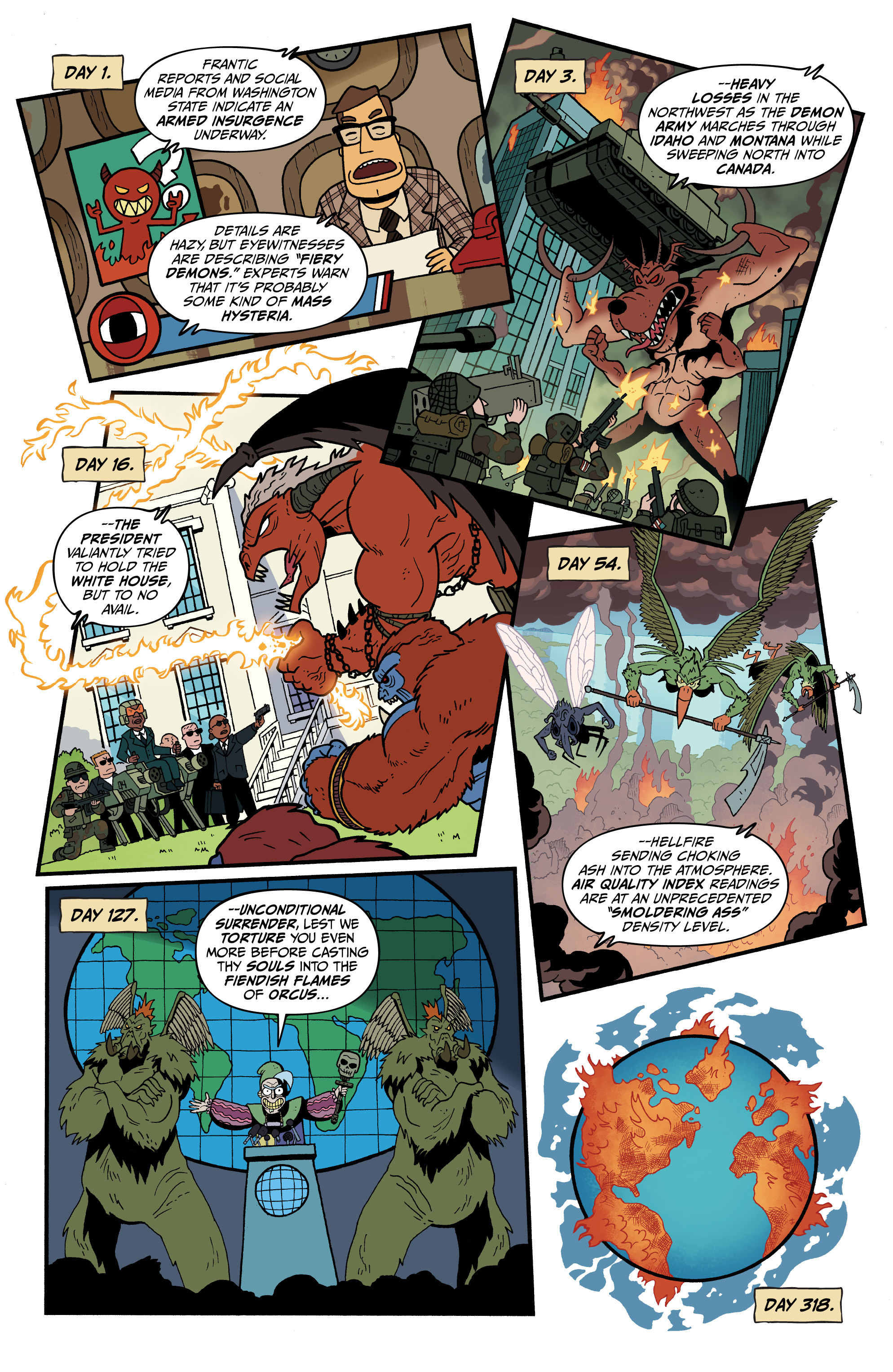 Read online Rick and Morty vs. Dungeons & Dragons II: Painscape comic -  Issue #4 - 12