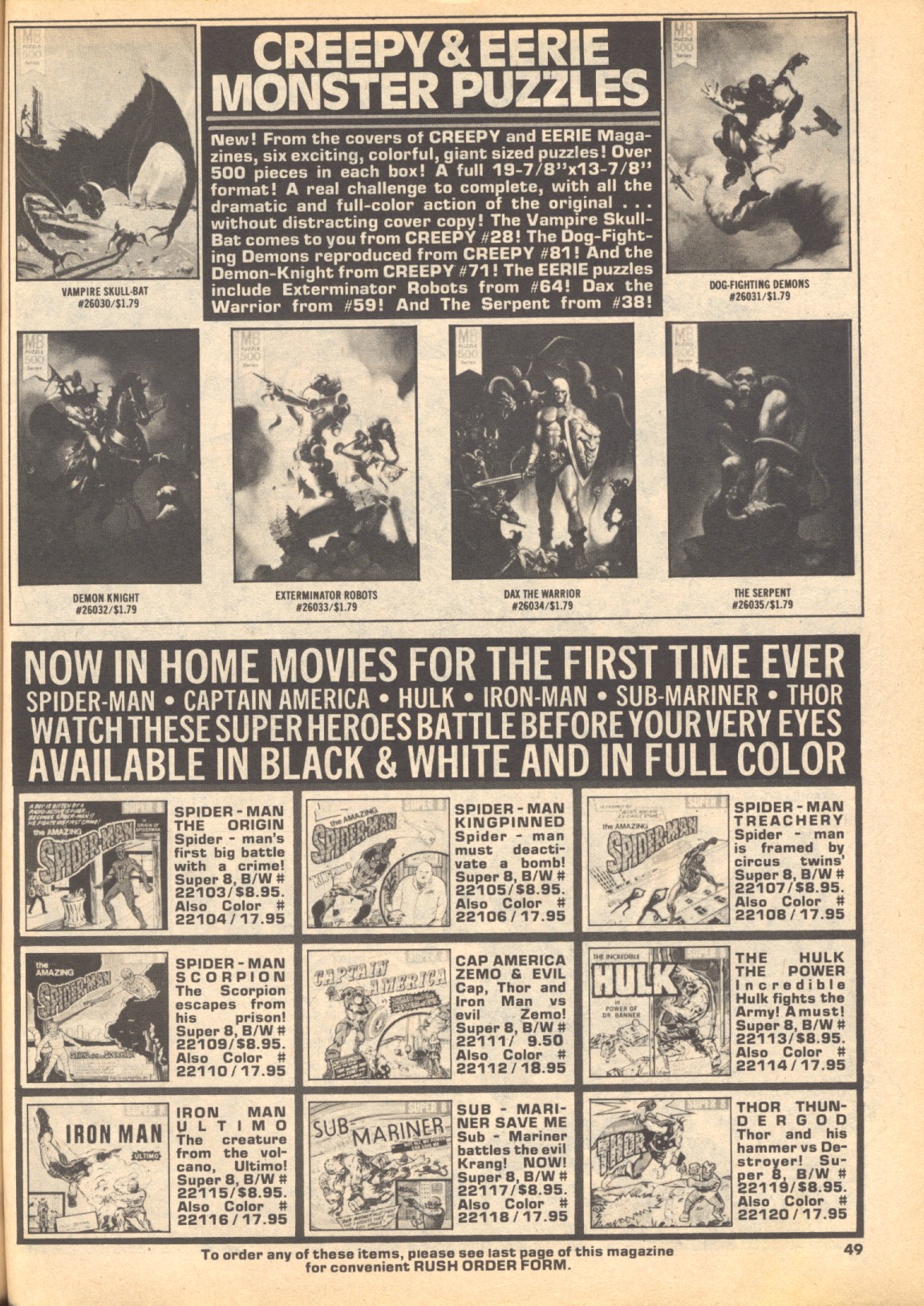 Read online Creepy (1964) comic -  Issue #107 - 48