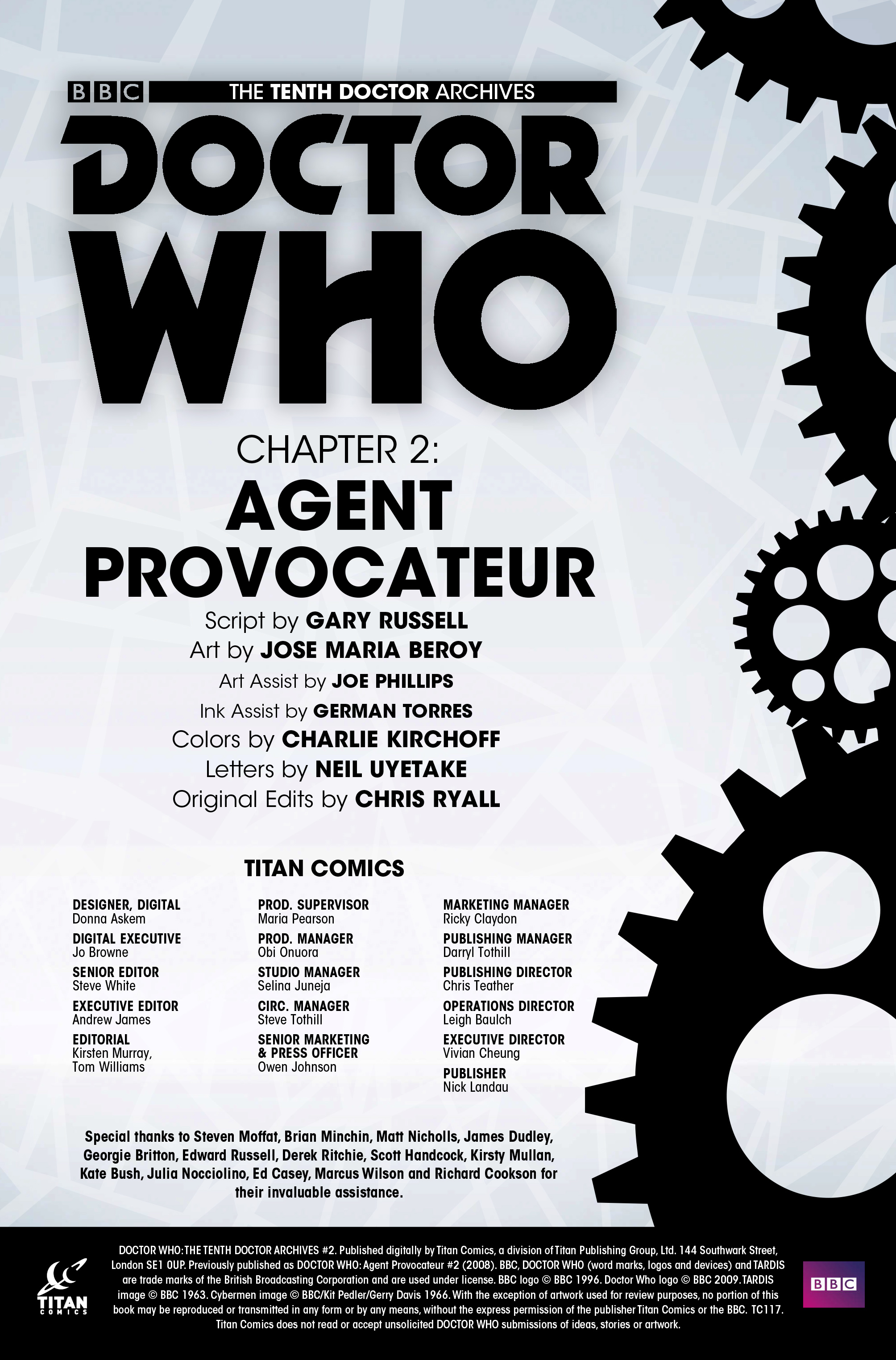 Read online Doctor Who: The Tenth Doctor Archives comic -  Issue #2 - 2