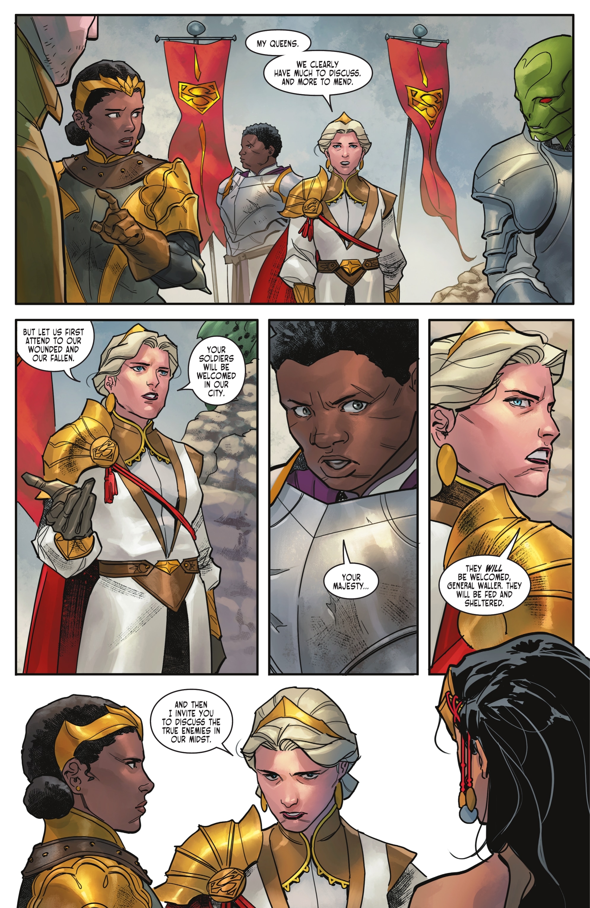 Read online Dark Knights of Steel comic -  Issue #10 - 9