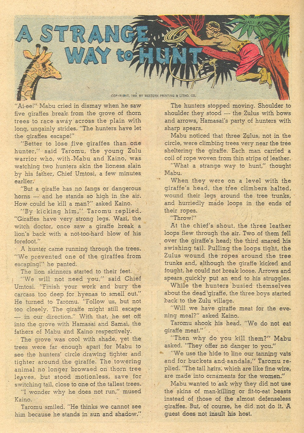 Read online Tarzan (1948) comic -  Issue #111 - 18