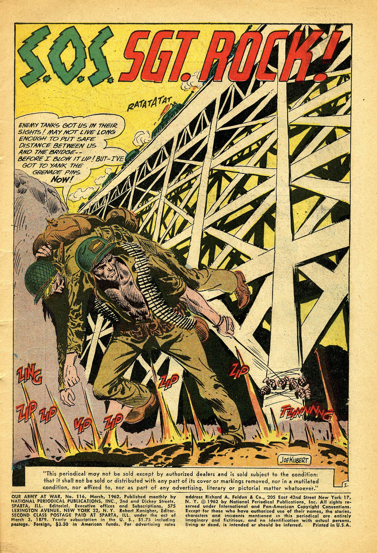 Read online Our Army at War (1952) comic -  Issue #116 - 3