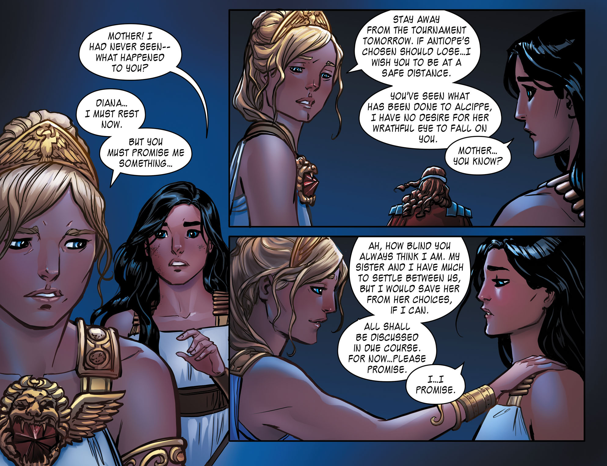 Read online The Legend of Wonder Woman (2015) comic -  Issue #8 - 9