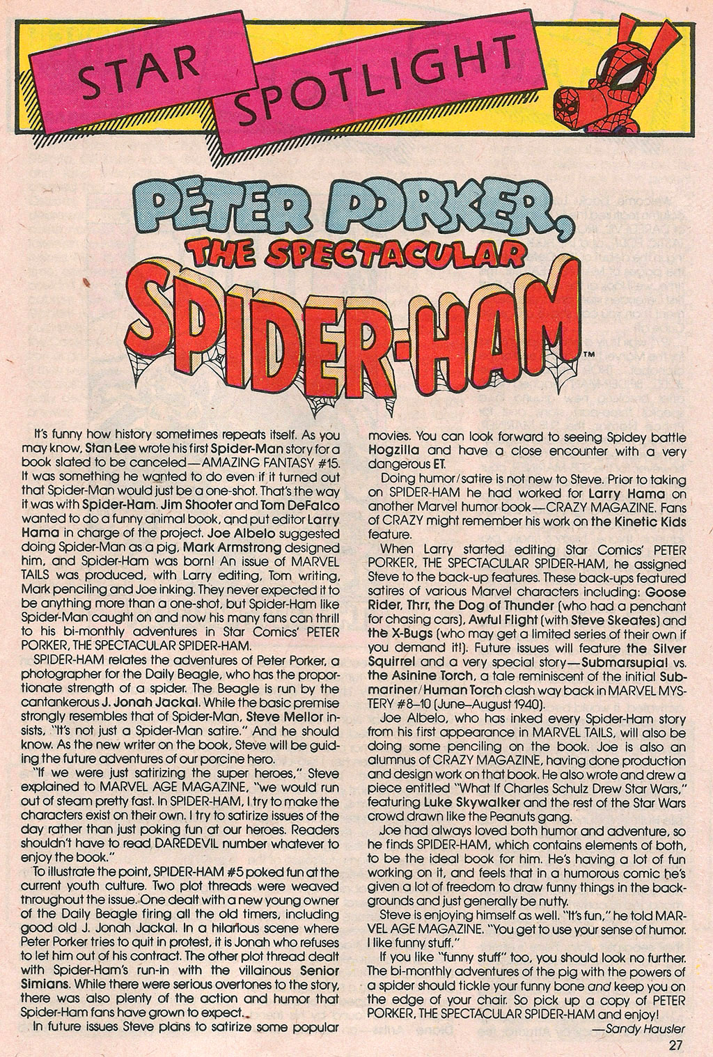 Read online Marvel Age comic -  Issue #40 - 28