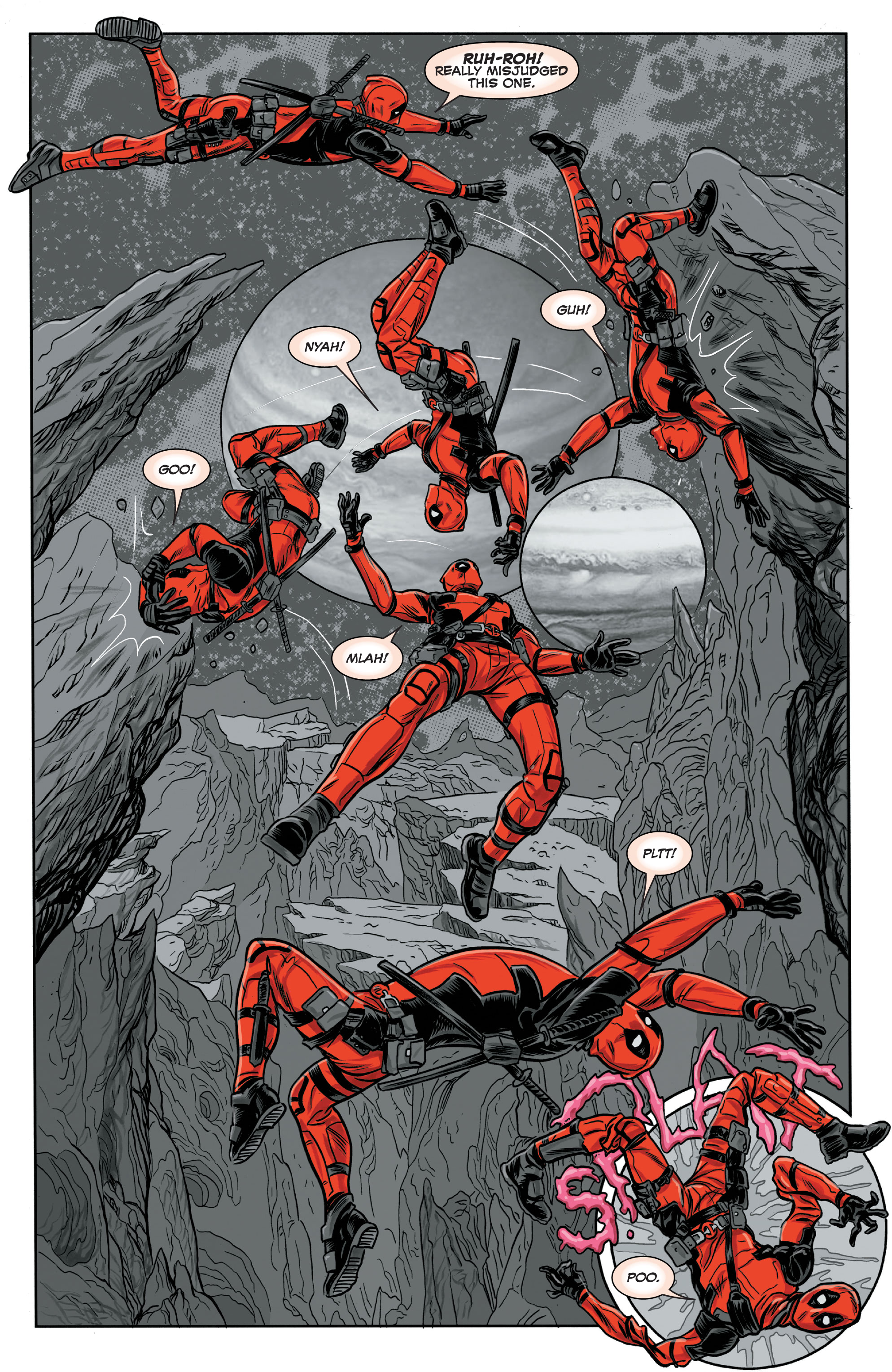Read online Deadpool: Black, White & Blood comic -  Issue #4 - 24