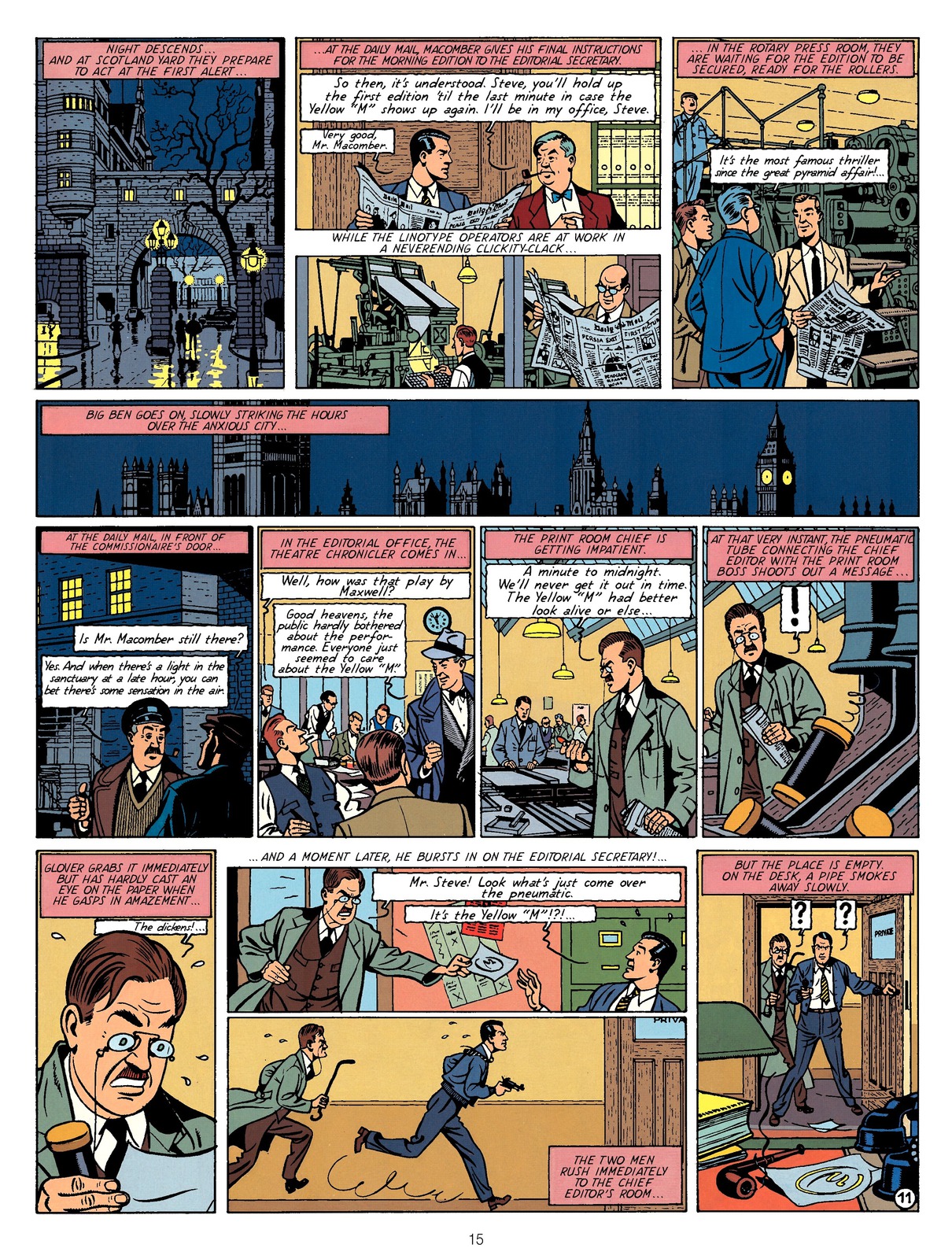 Read online Blake & Mortimer comic -  Issue #1 - 17