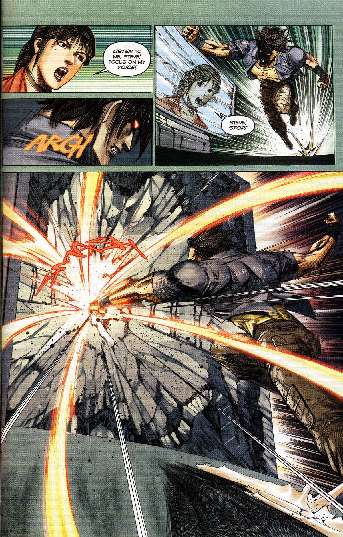 Read online Resident Evil Code: Veronica comic -  Issue #4 - 33