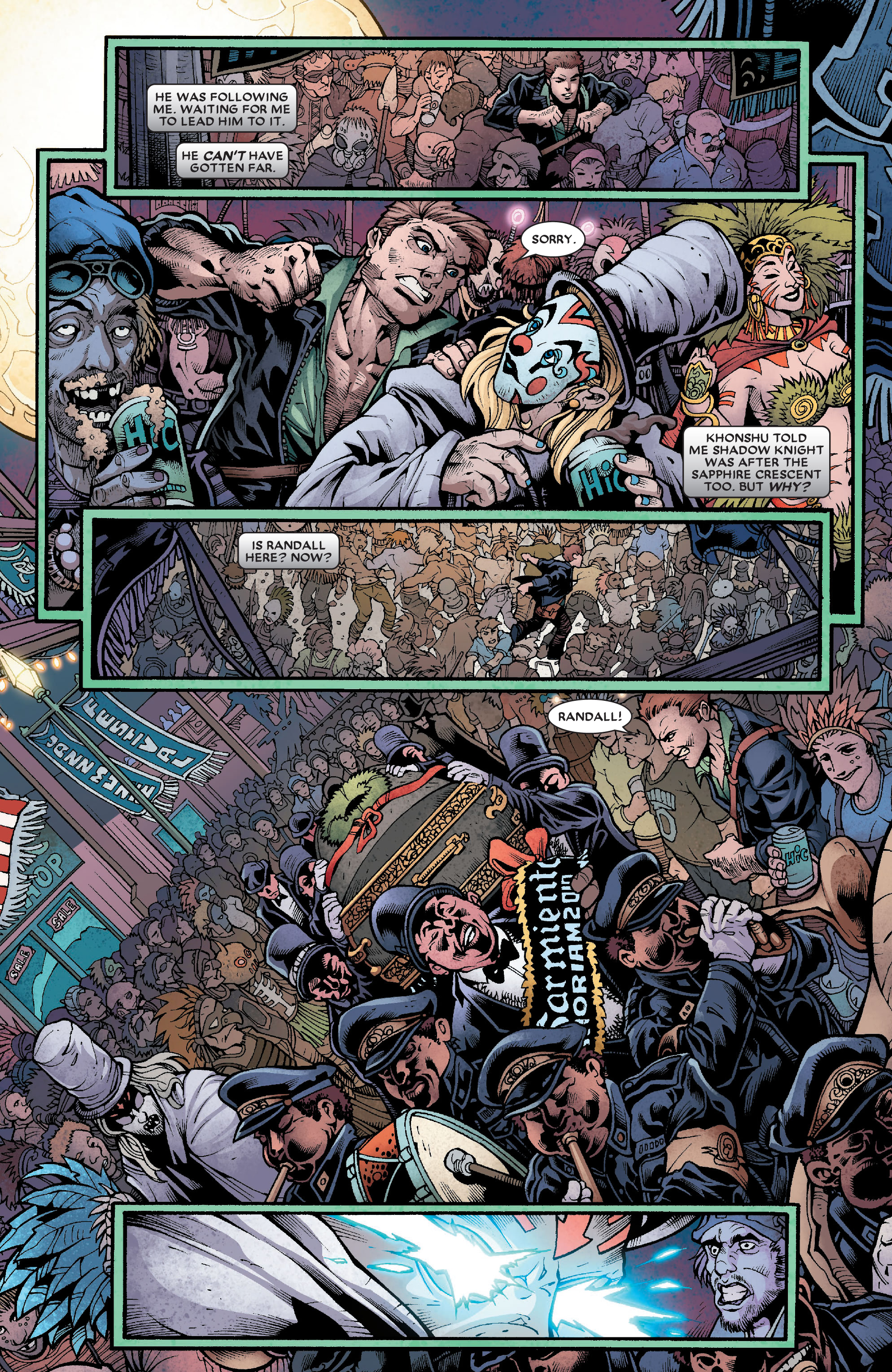 Read online Moon Knight by Huston, Benson & Hurwitz Omnibus comic -  Issue # TPB (Part 12) - 15