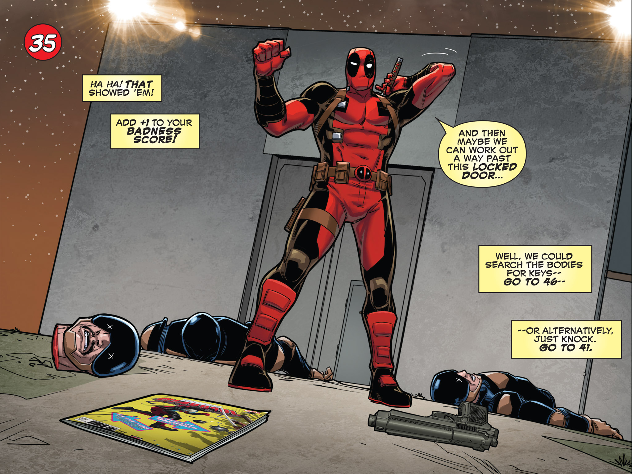 Read online You Are Deadpool comic -  Issue #1 - 39