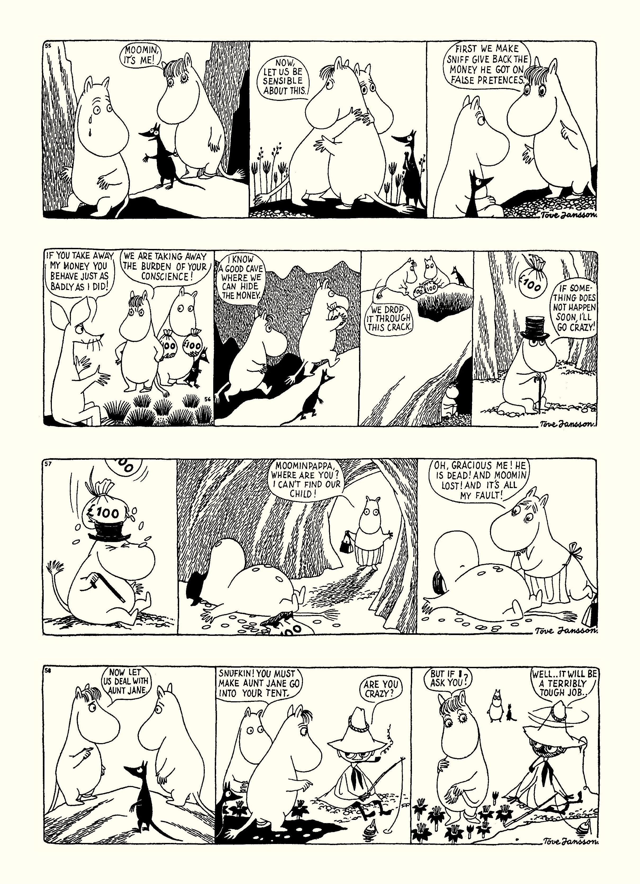 Read online Moomin: The Complete Tove Jansson Comic Strip comic -  Issue # TPB 1 - 44